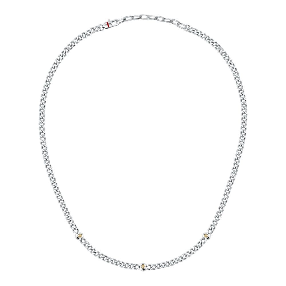 Collana Sector Basic Acciaio con Dettagli Dorati (SZS127) - 2