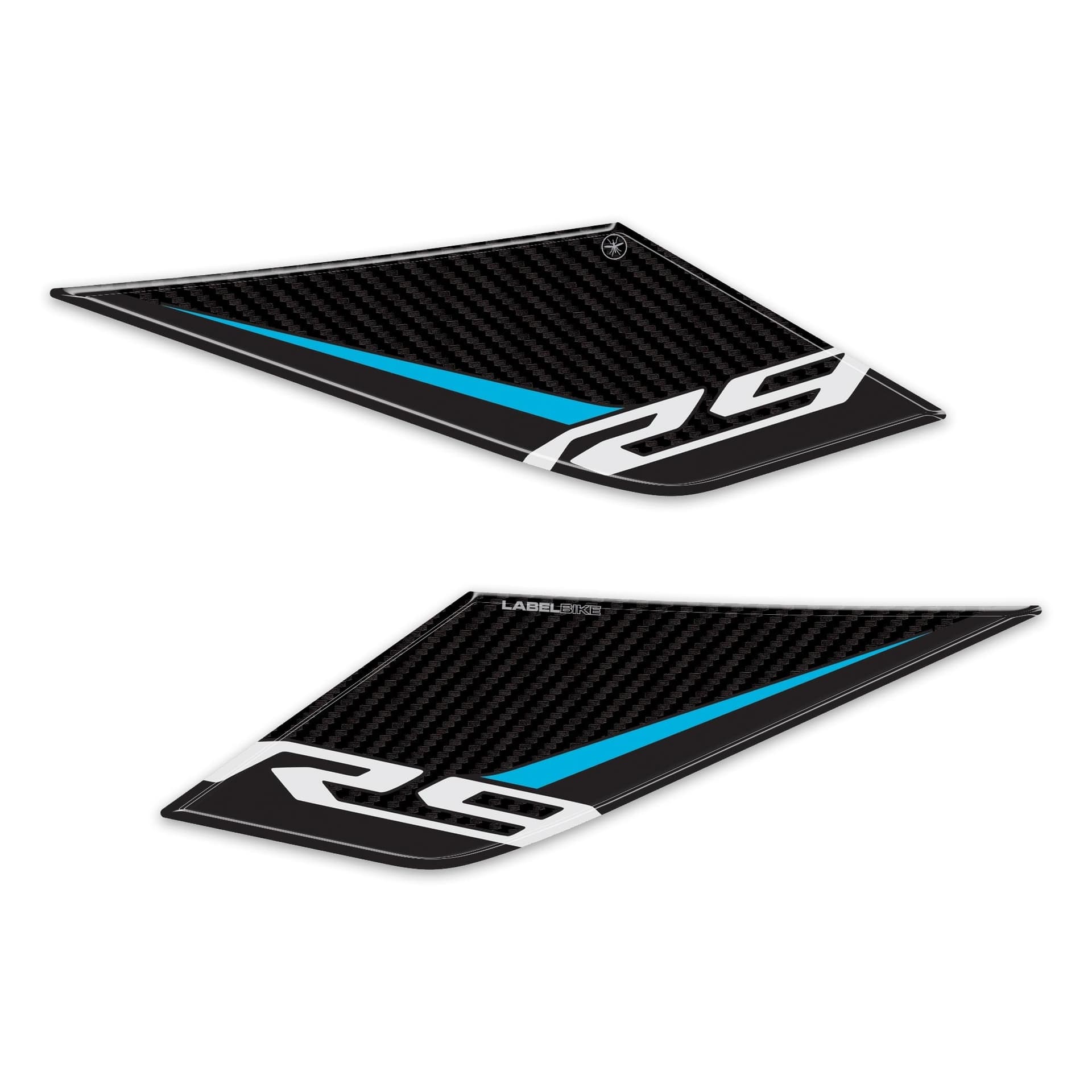 Adesivi Gel 3D Protezione Fianchetti moto compatibili con Yamaha R9 2026 - 2