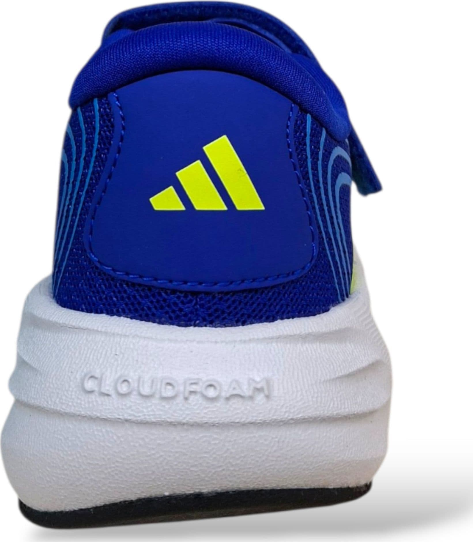 Adidas Galaxy 8 Sneakers Bambini e Ragazzi Blue Giallo – Lacci Elastici e Velcro | Scarpe Sportive Unisex 20-35 - 3