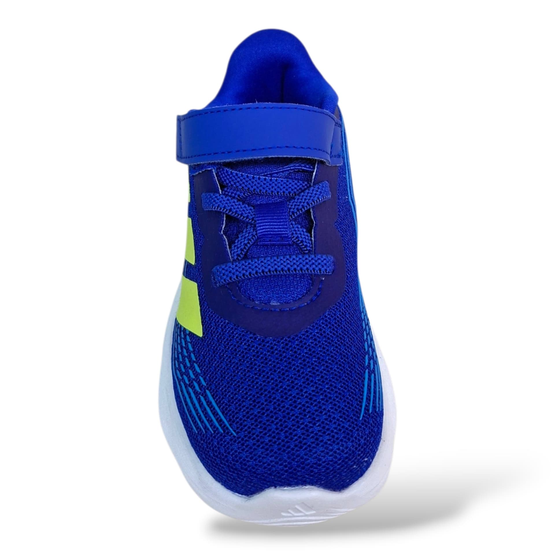 Adidas Galaxy 8 Sneakers Bambini e Ragazzi Blue Giallo – Lacci Elastici e Velcro | Scarpe Sportive Unisex 20-35 - 9