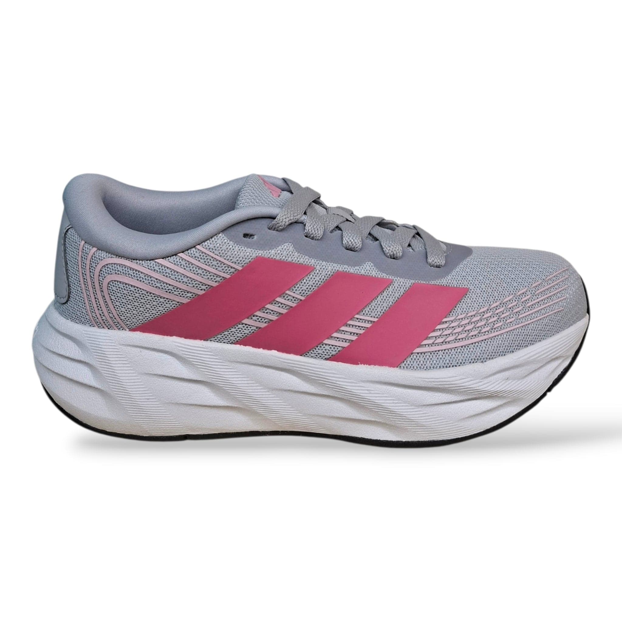 Adidas Galaxy 8 KI1671 – Sneakers Bambini e Ragazzi | Laccio + Strappo | Grigio-Rosa