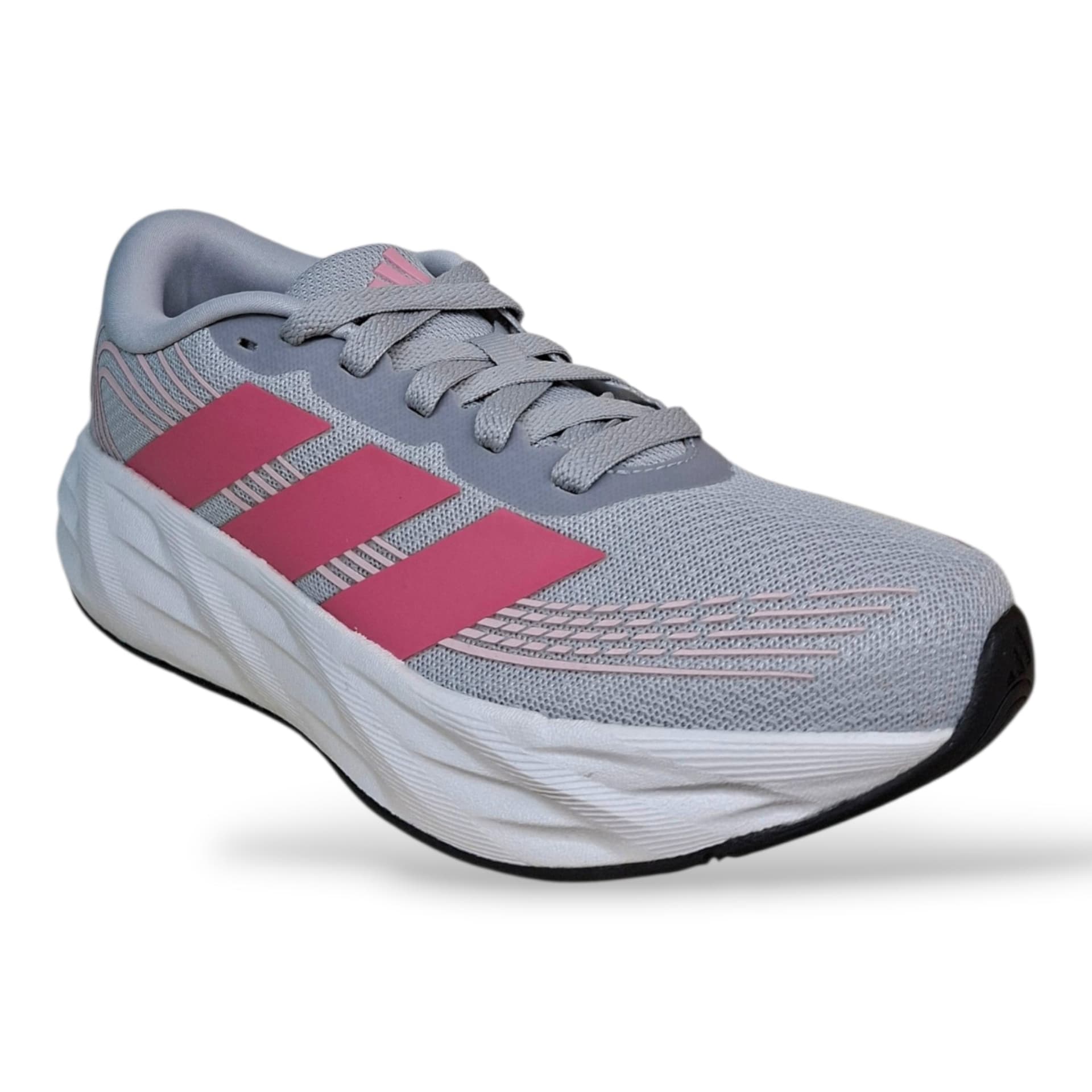 Adidas Galaxy 8 Sneakers Ragazze Grigio Rosa | Taglia 36-40 | Tessuto Velcro | Scarpetteria Gica - 2