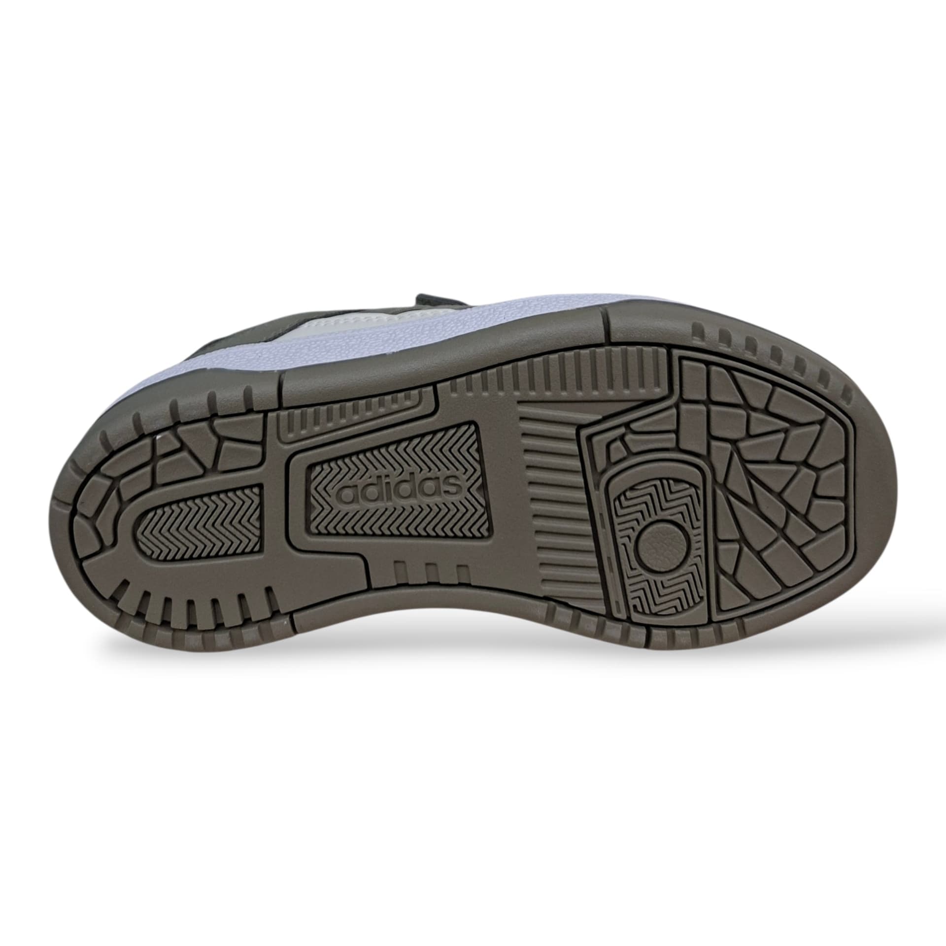 Adidas Breakbase Sneakers Bambini Ragazzi Grigio Bianco | Taglia 28-35 | Velcro | Scarpetteria Gica - 5