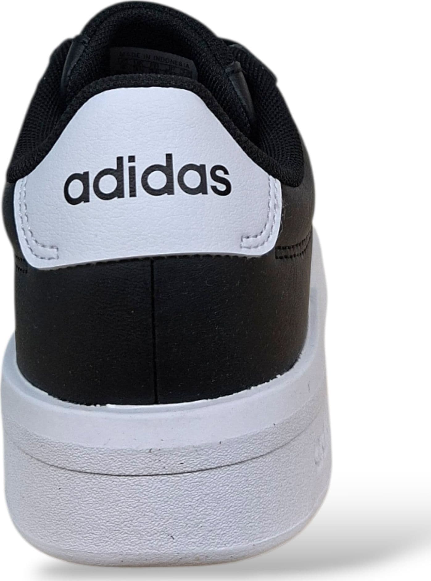 Adidas Grand Court Sneakers Bambini e Ragazzi Nero Bianco | Taglia 36-40 | Lacci | Scarpetteria Gica - 3