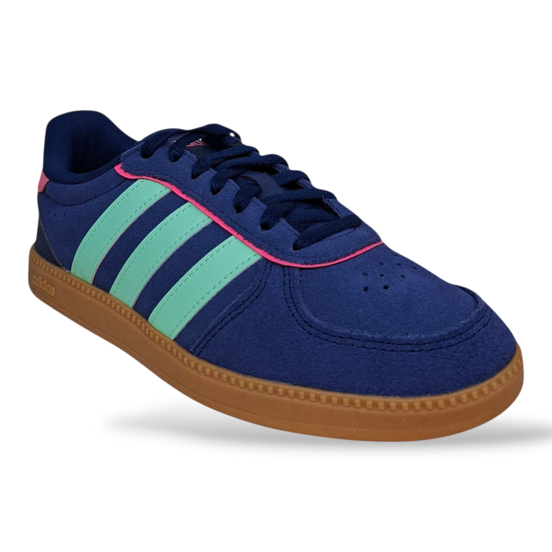Adidas Breaknet Sleek Sneakers Bambine e Ragazze Viola Verde Acqua Fucsia – Lacci | Scarpe Pelle Suede 36-40 - 2