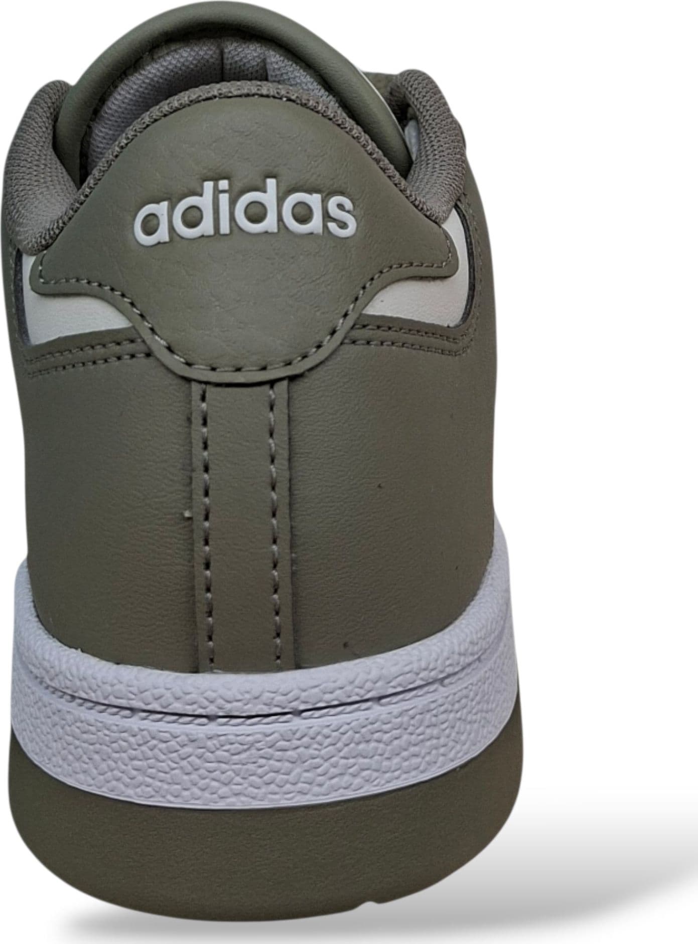 Adidas Rapid Court Sneakers Bambine Ragazze Grigio Bianco | Taglia 36-40 | Lacci | Scarpetteria Gica - 3