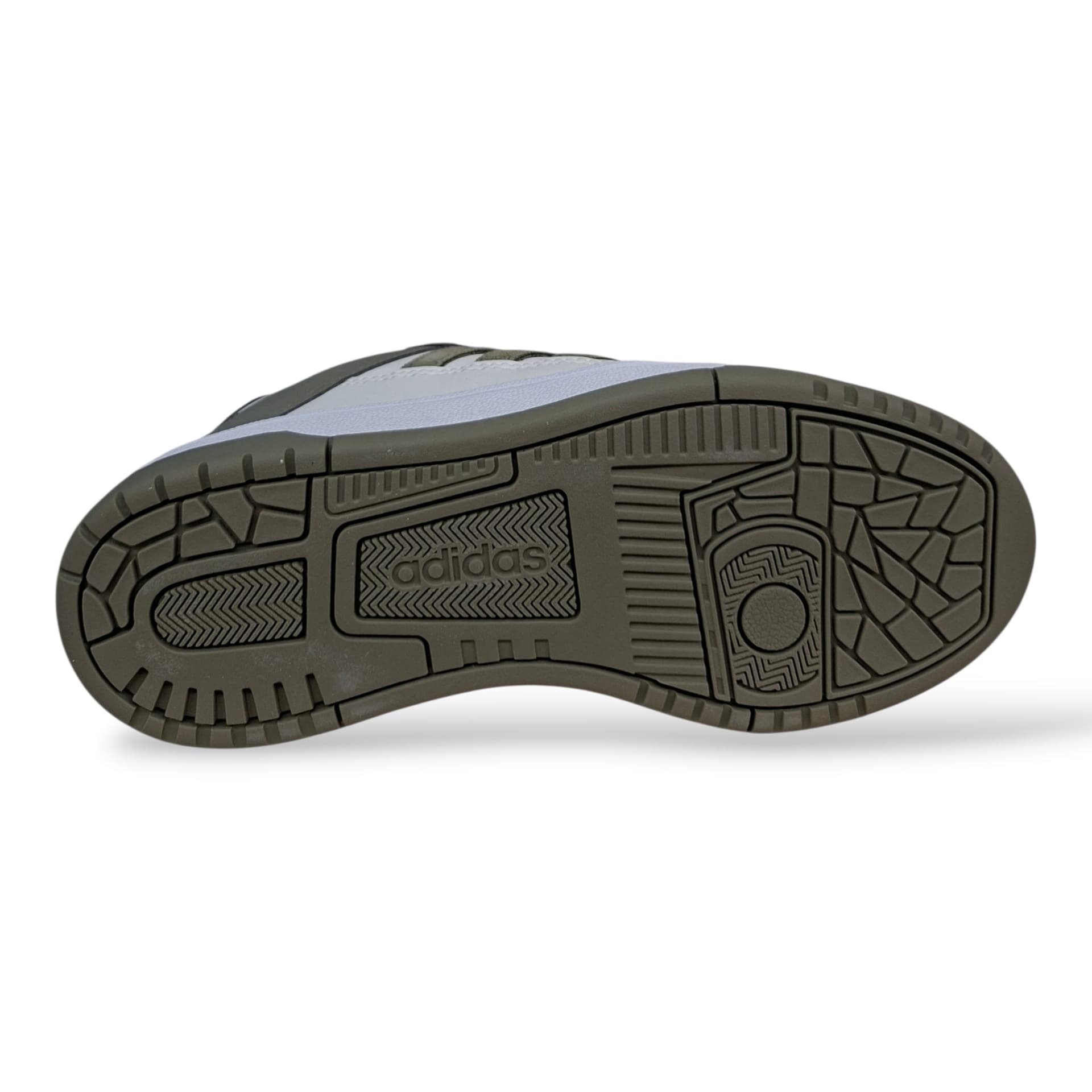 Adidas Rapid Court Sneakers Bambine Ragazze Grigio Bianco | Taglia 36-40 | Lacci | Scarpetteria Gica - 5