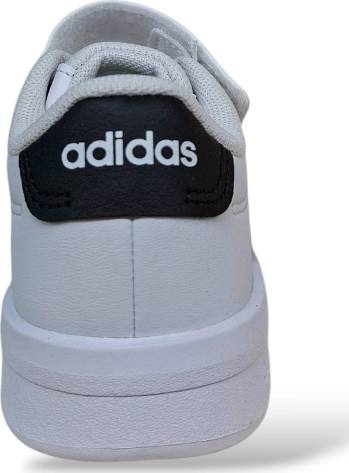 Adidas Grand Court Sneakers Bambini Ragazzi Bianco Nero | Taglia 28-35 | Laccio Elastico e Velcro | Scarpetteria Gica - 3