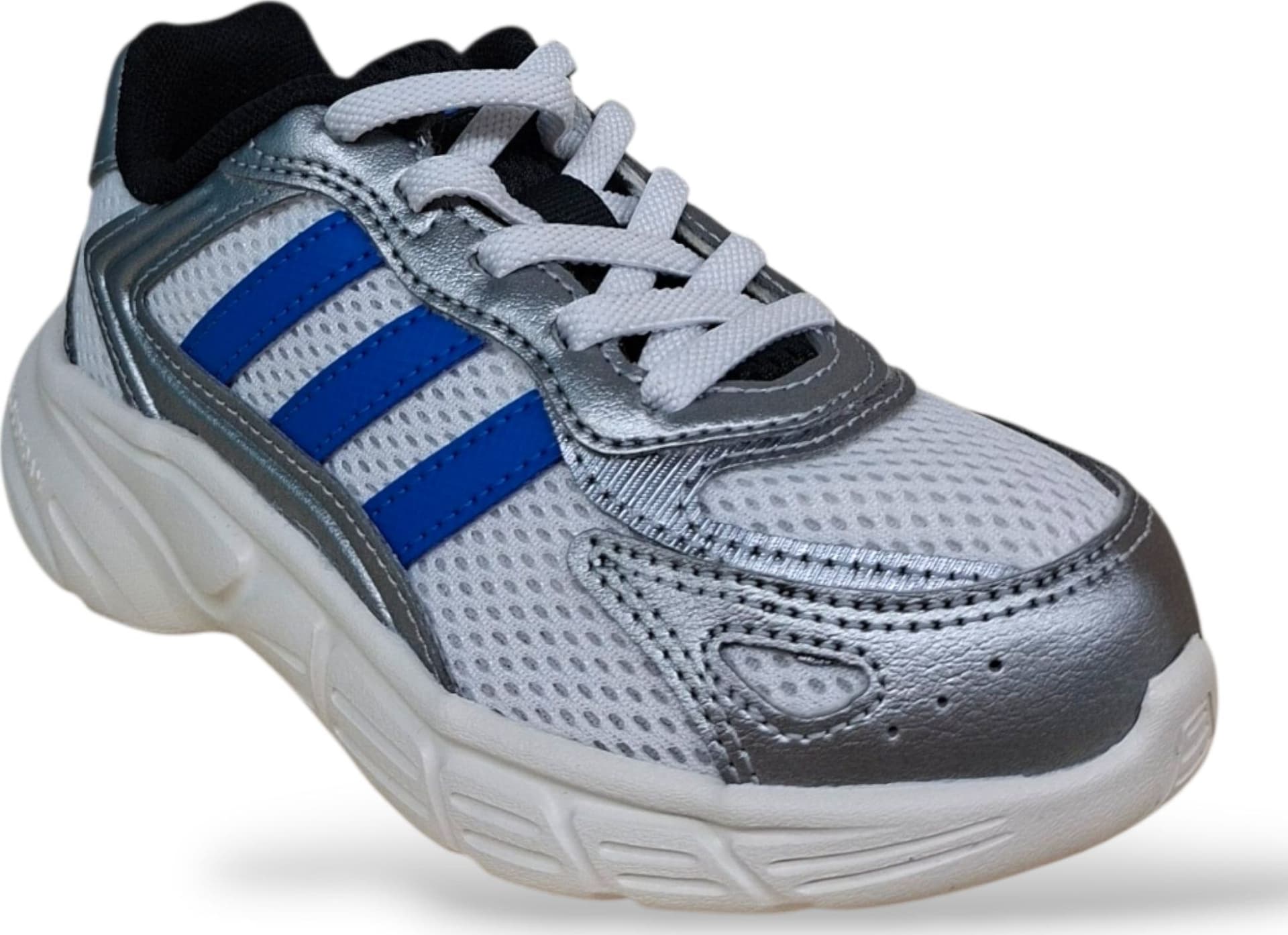 Adidas Eclyptix 2000 Sneakers Bambini Ragazzi Bianco Grigio Azzurro | Taglia 28-40 | Scarpetteria Gica - 7