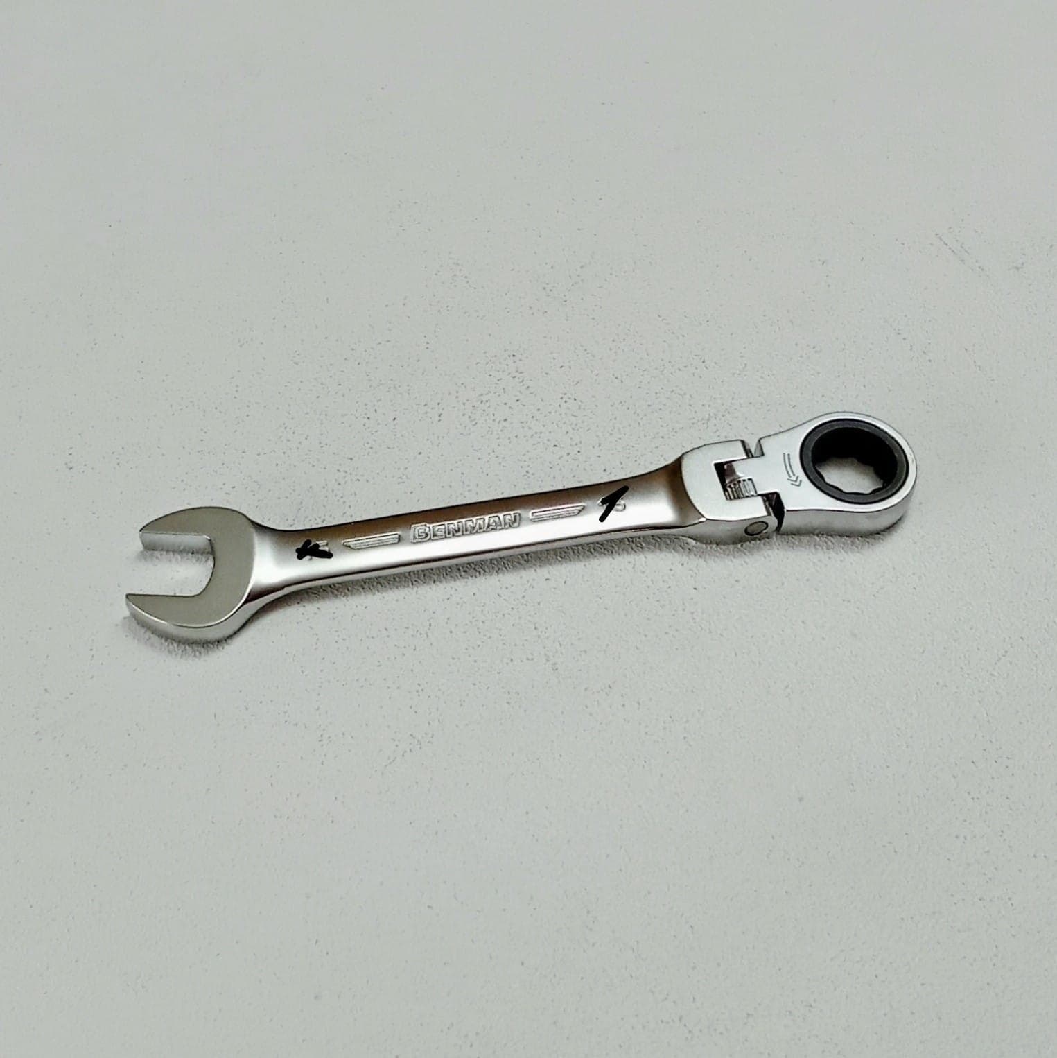 Benman 14mm chiave combinata a cricchetto snodata professionale