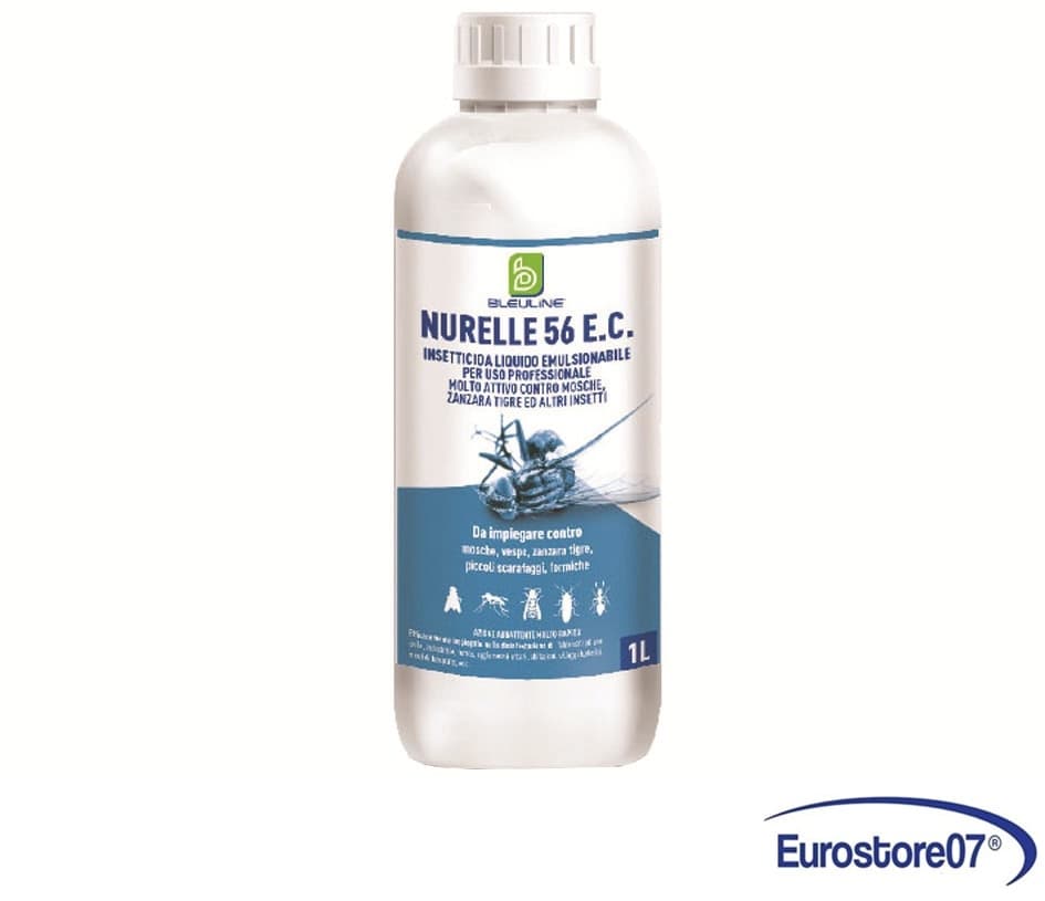 insetticida liquido per mosche e zanzare tigri nurelle ec 56  - lt.1 in flacone