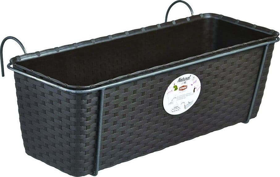 SET BALCONE NATURAL MOKA C/RISERVA ACQ. E SUPP. IN MET. ANTRACITE CM50 - 3