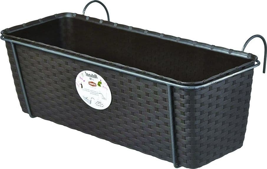 SET BALCONE NATURAL MOKA C/RISERVA ACQ. E SUPP. IN MET. ANTRACITE CM50 - 4