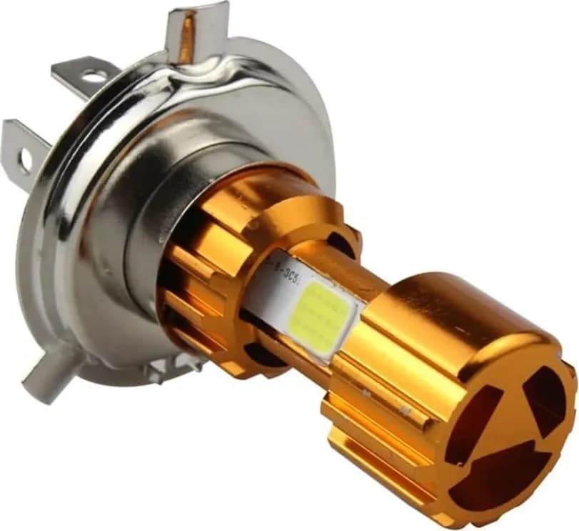 Kit Conversione LED H4 Moto Harley Davidson Sportster (Fino al 2020) Lampada 30W Bianco 6000K - 4