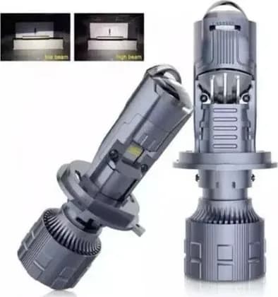 Coppia Lampadine LED H4 Lenticolari Bi-Focale con Mini Lente Proiettore per Fari Fiat 500X - 6