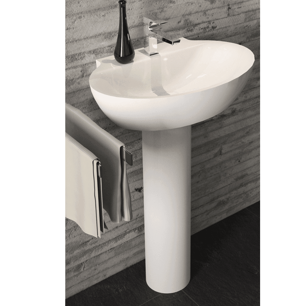 OGOMONDO Componenti Bagno Completo di Sanitari Accessori e Rubinetteria Cromata - 4