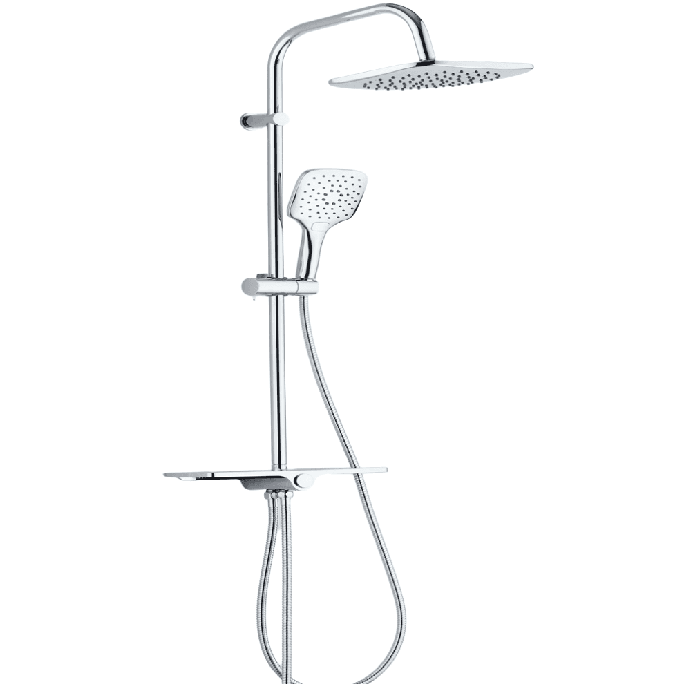 OGOMONDO Componenti Bagno Completo di Sanitari Accessori e Rubinetteria Cromata - 8