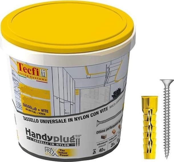 TASSELLI NYLON MM 8X40 C/VITE PZ150