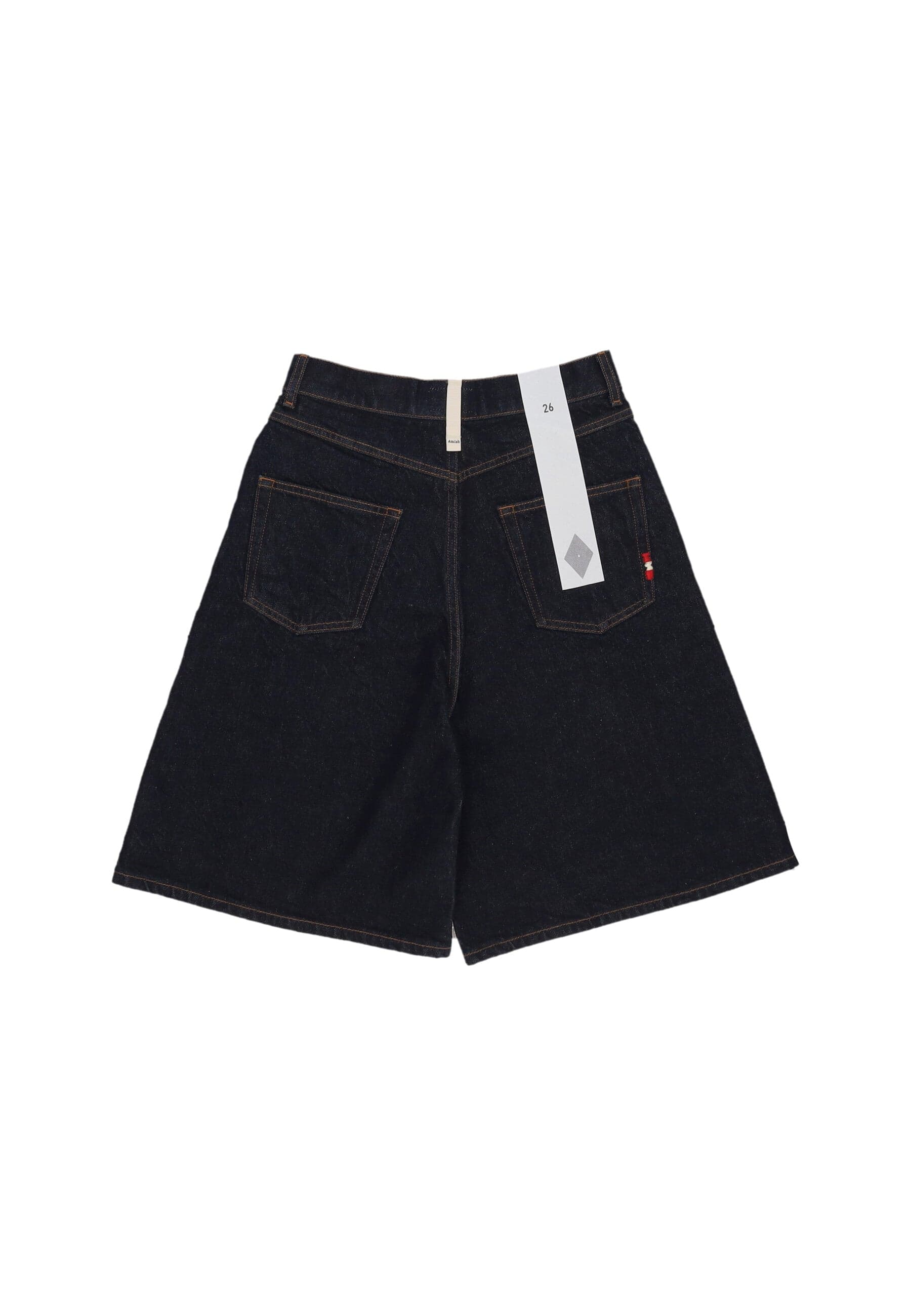 AMISH Jeans Corto Donna W Crew Bermuda Denim - 2