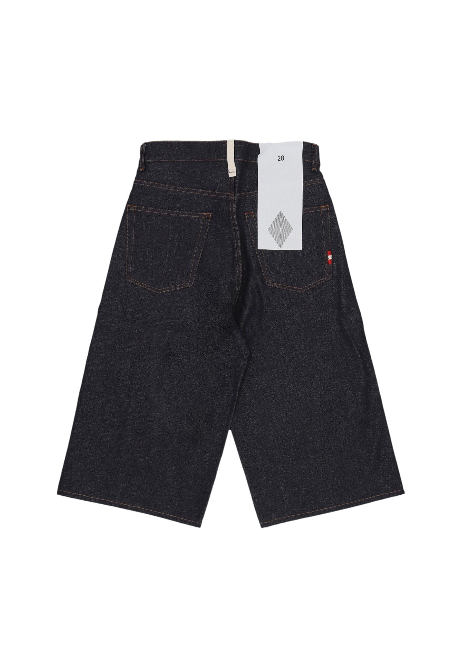 AMISH Jeans Corto Uomo Huge Bermuda Denim - 2