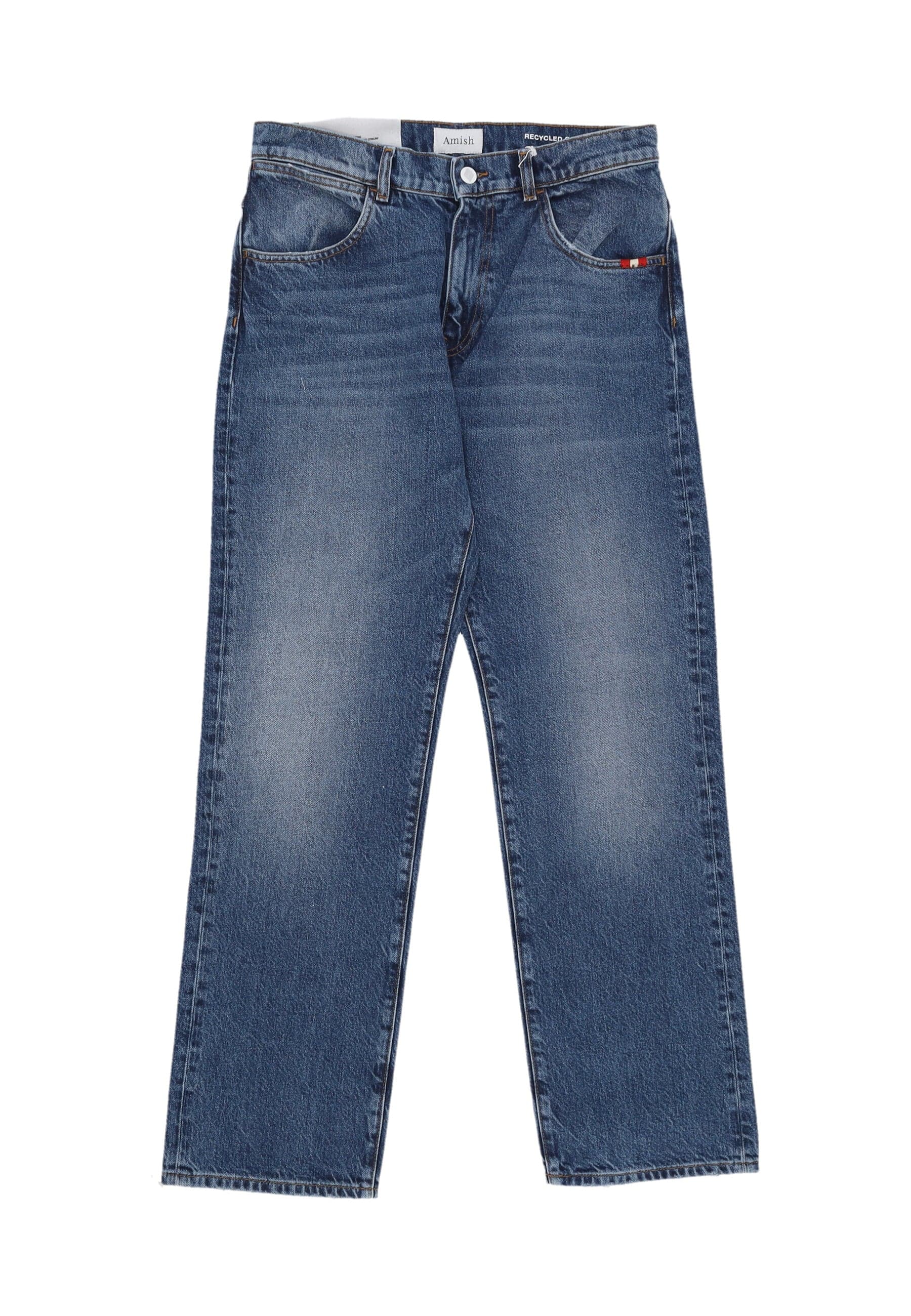 AMISH Jeans Uomo James Standard Jeans Denim