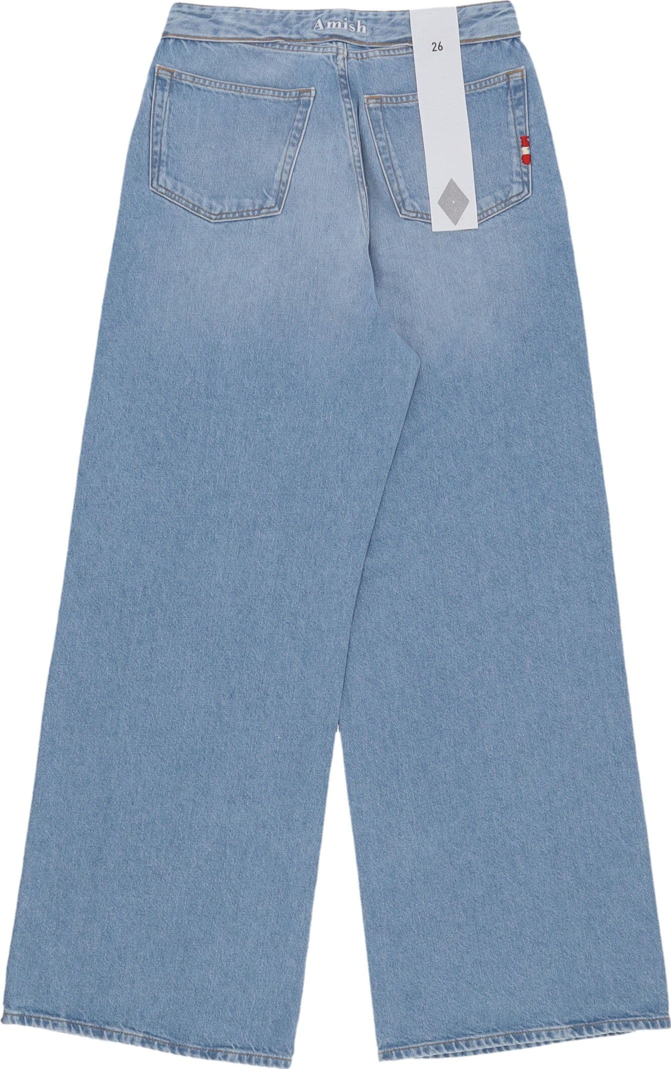 AMISH Jeans Donna W Roll Up Jeans Light Denim - 2