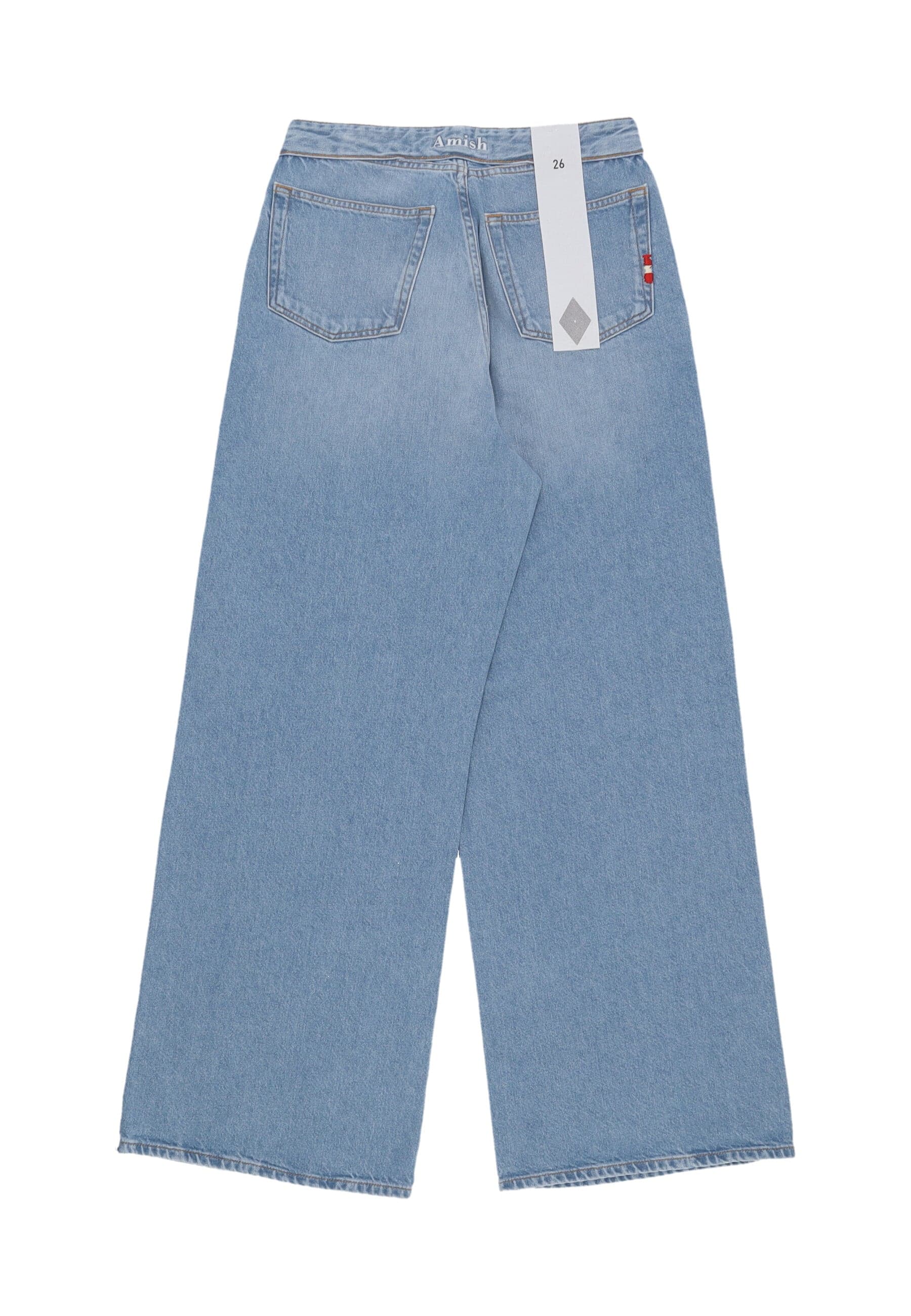 AMISH Jeans Donna W Roll Up Jeans Light Denim - 2