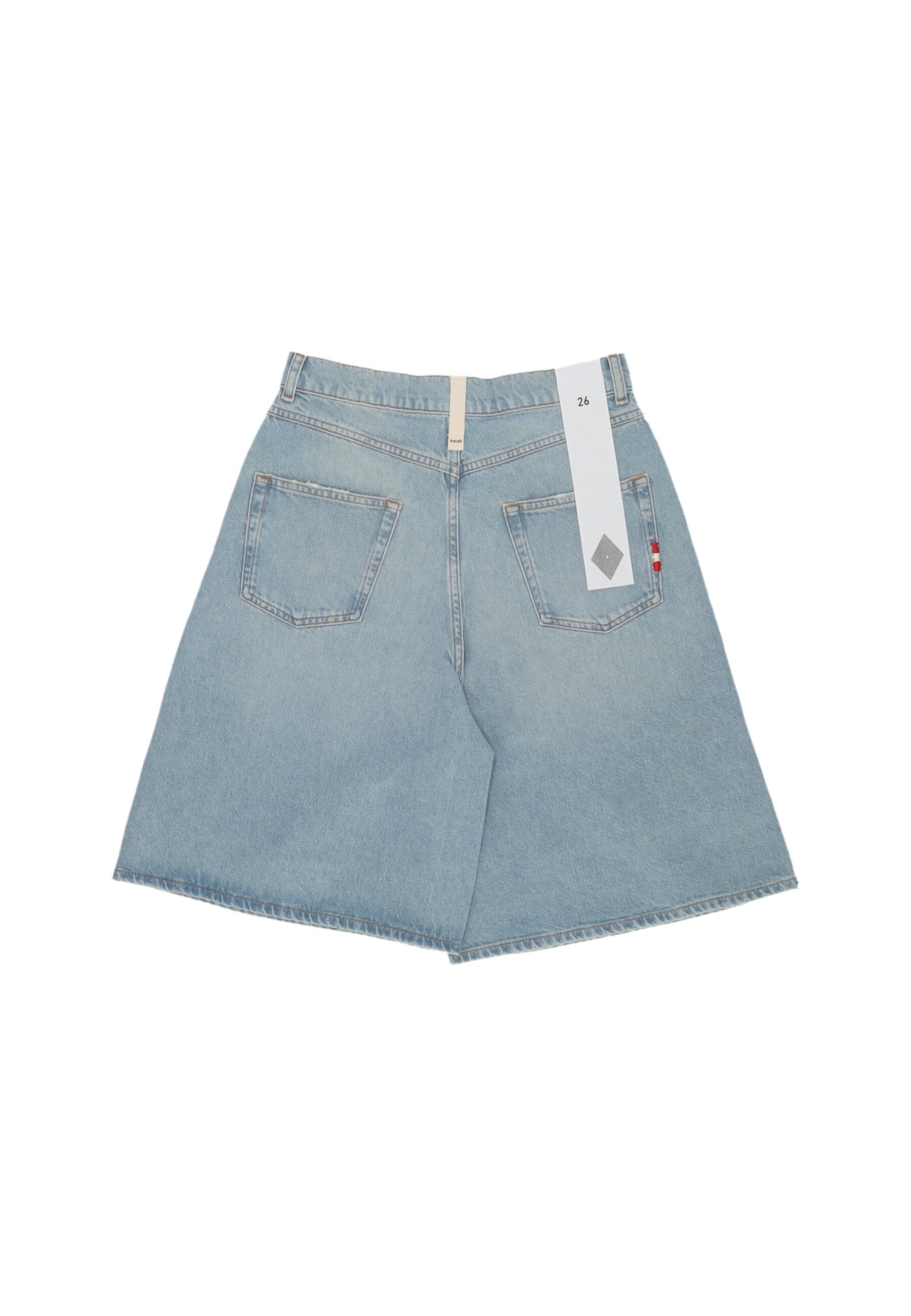 AMISH Jeans Corto Donna W Crew Bermuda Light Denim - 2