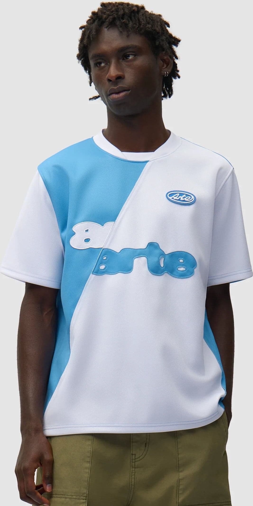 ARTE Maglietta Uomo Football Tee Blue/white - 3