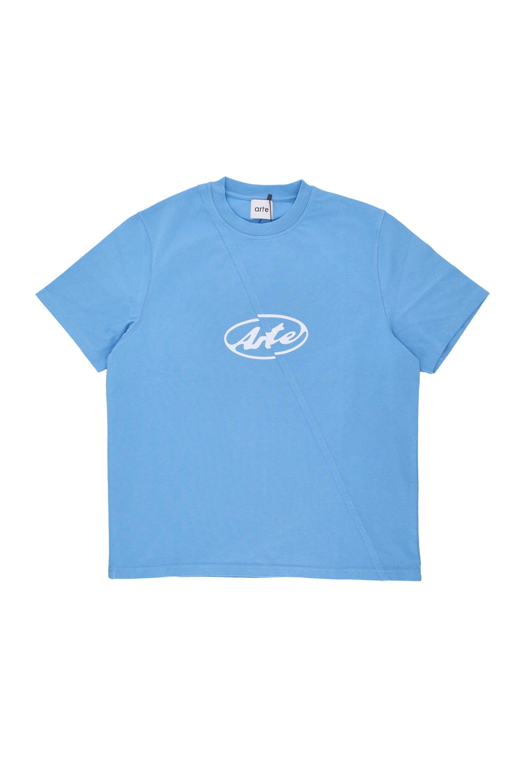 ARTE Maglietta Uomo Circle Logo Tee Blue - 4