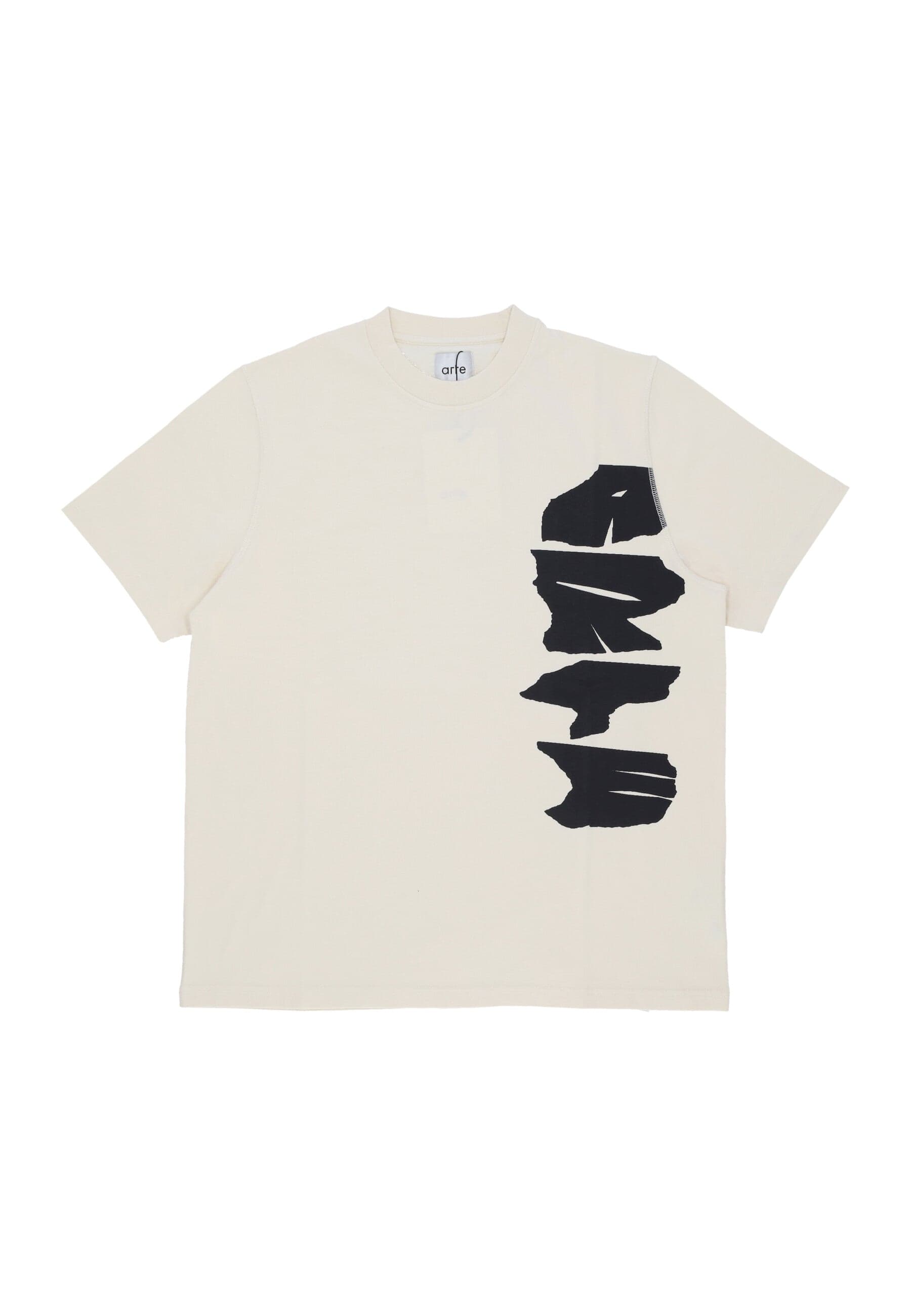 ARTE Maglietta Uomo Side Logo Tee Cream - 3