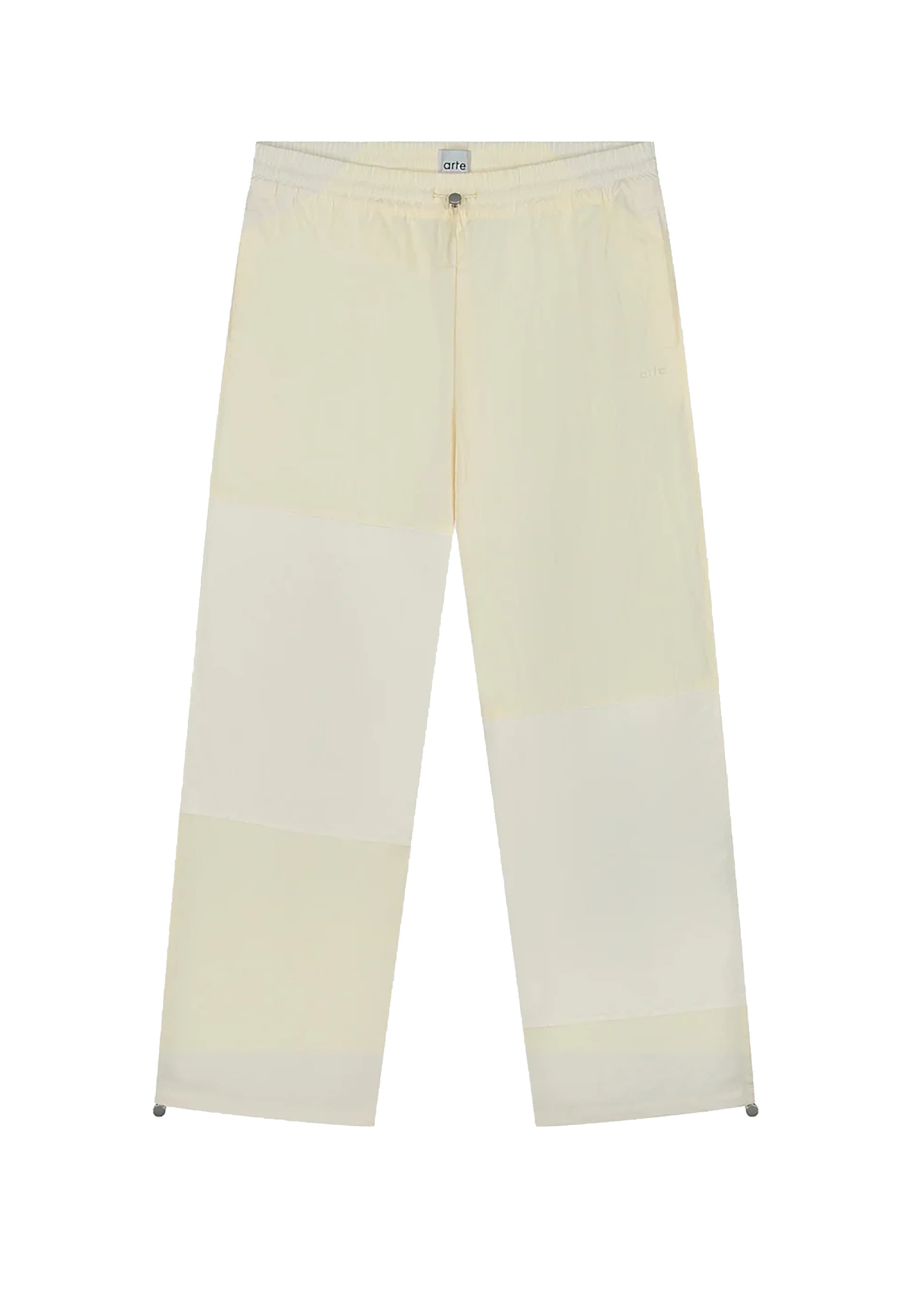 ARTE Pantalone Lungo Uomo Squared Track Pants Cream - 4