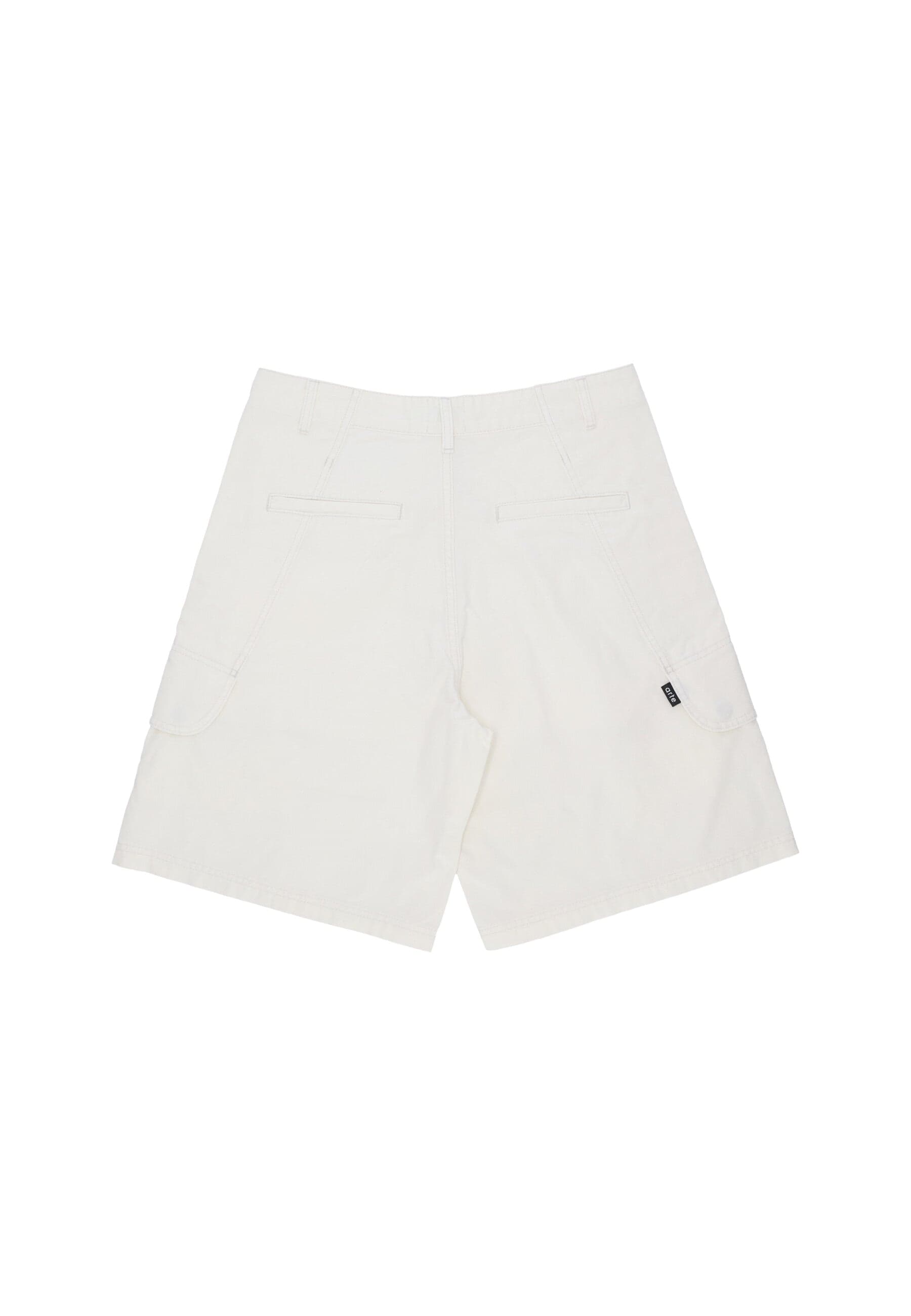 ARTE Pantalone Corto Uomo Canvas Cargo Shorts Cream - 2
