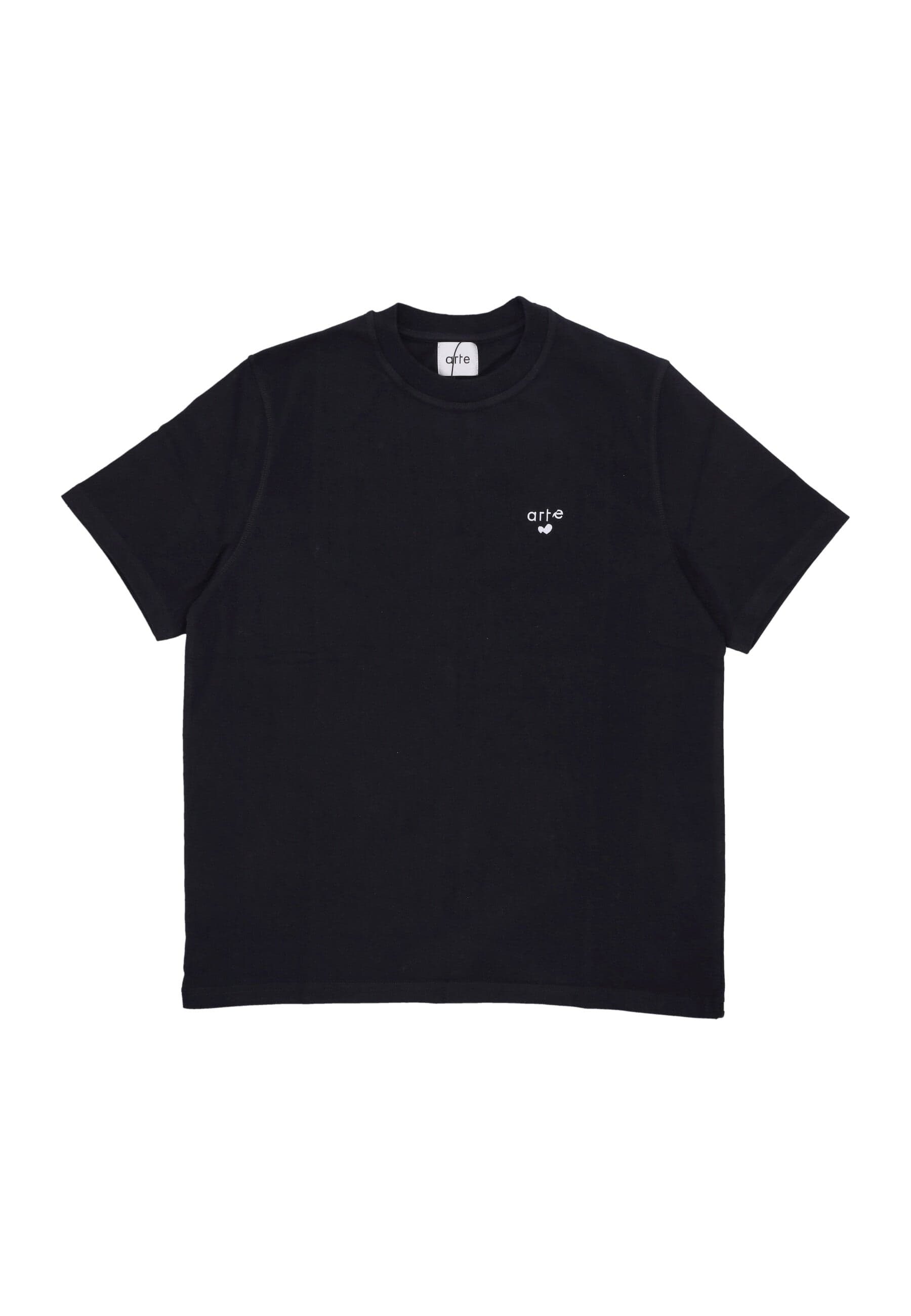 ARTE Maglietta Uomo Heart Logo Tee Black - 3