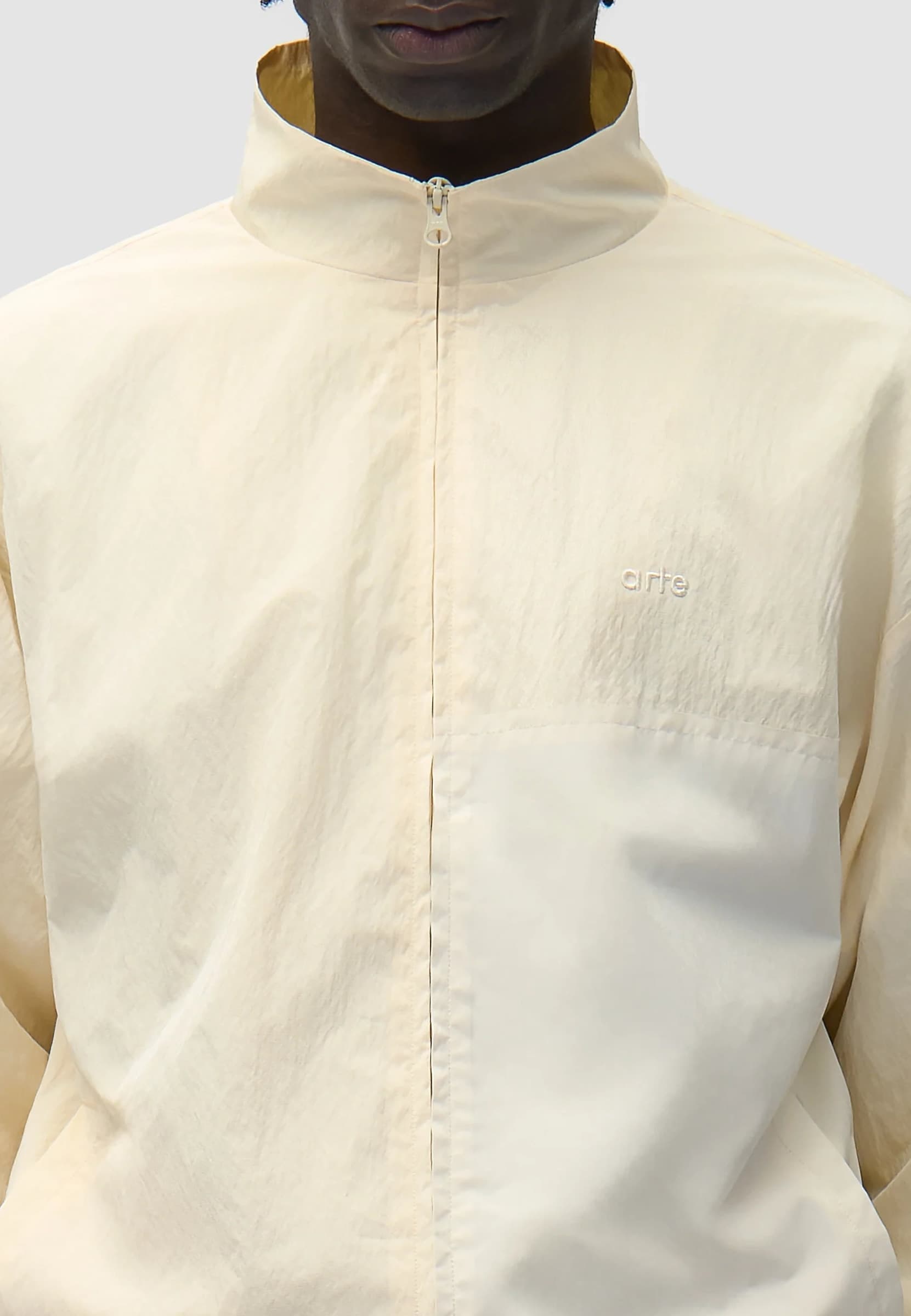ARTE Giacca Tuta Uomo Squared Track Jacket Cream - 3