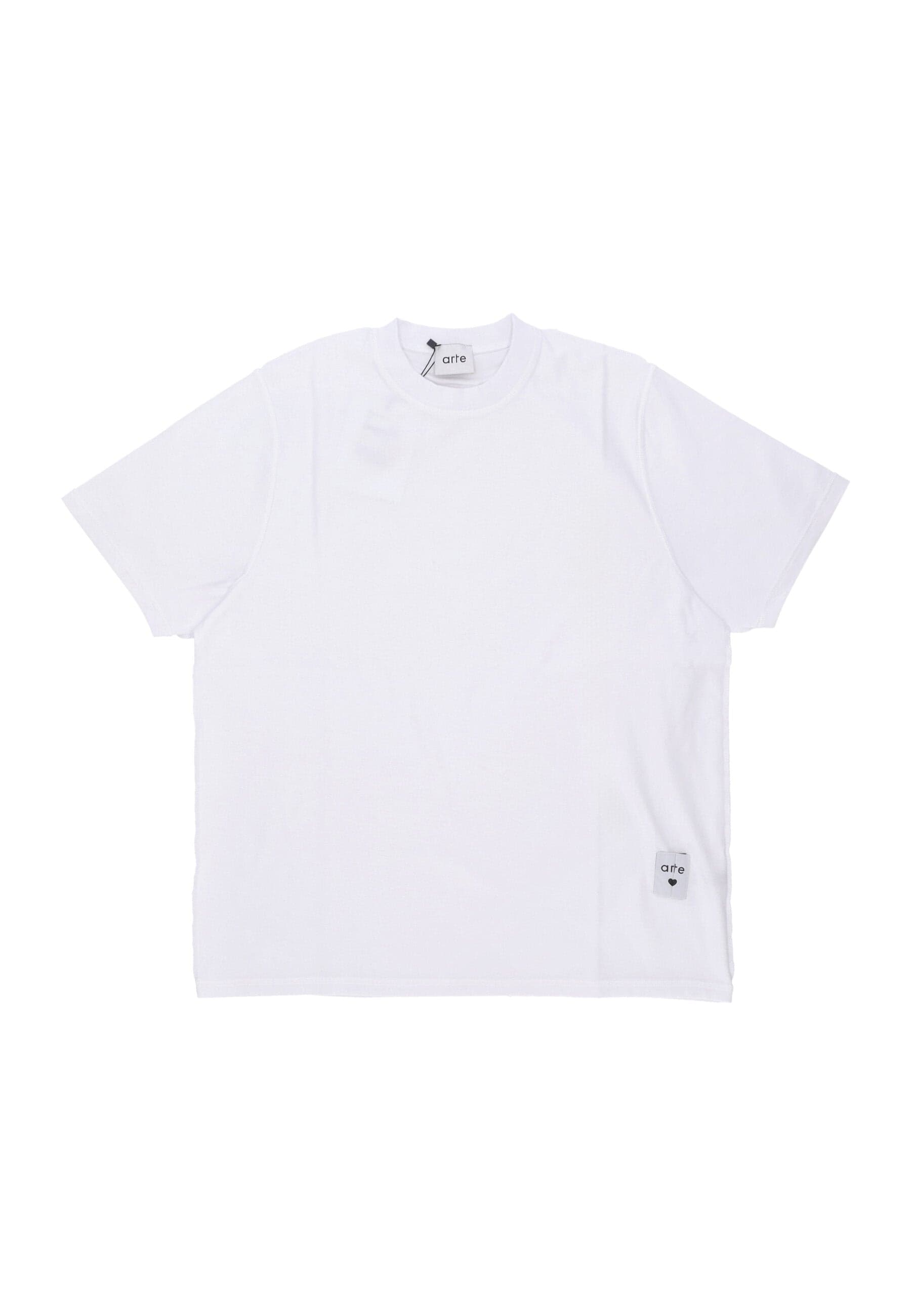 ARTE Maglietta Uomo Reversible Label Tee White - 3