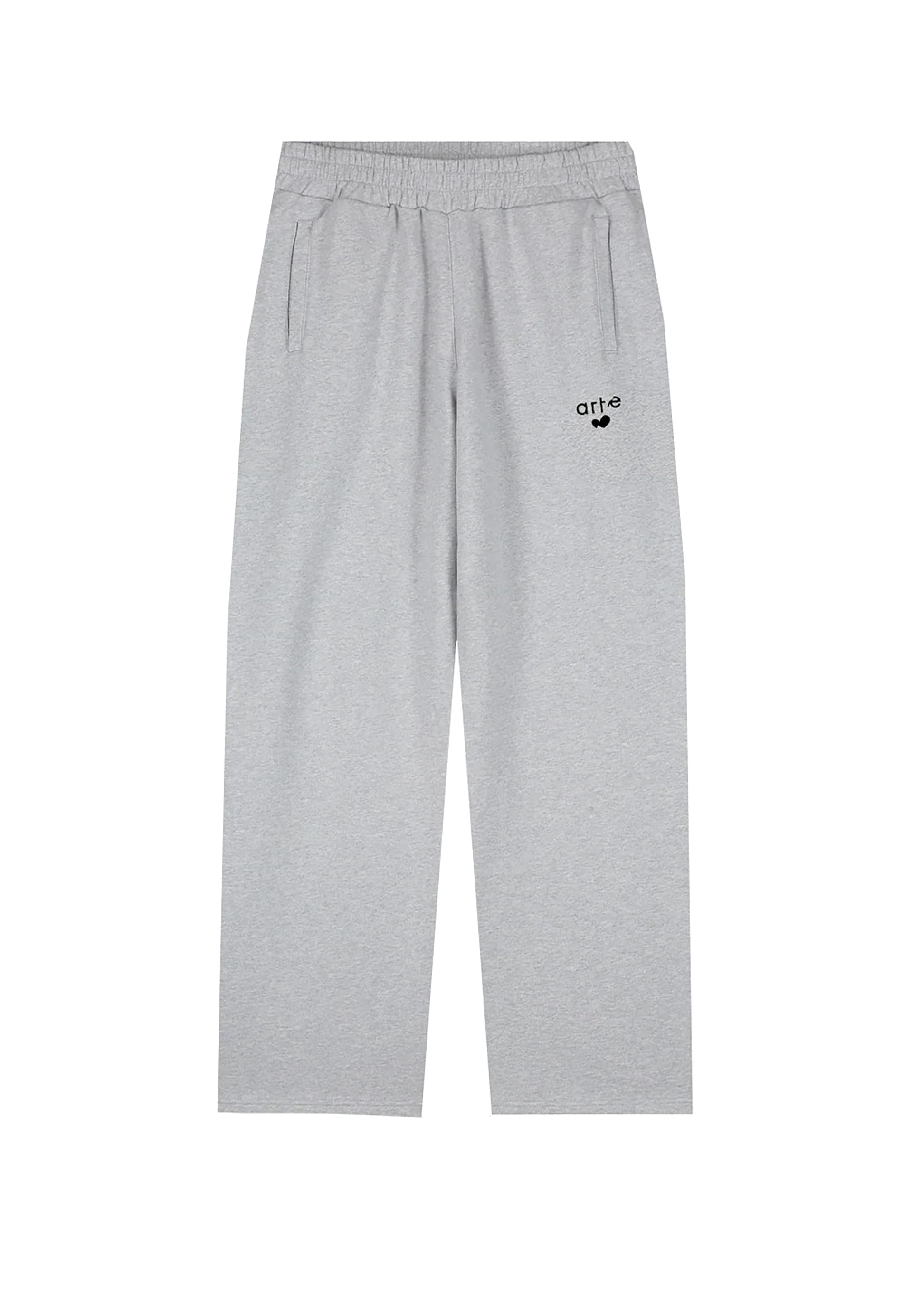 ARTE Pantalone Tuta Leggero Uomo Heart Logo Sweatpants Grey - 4