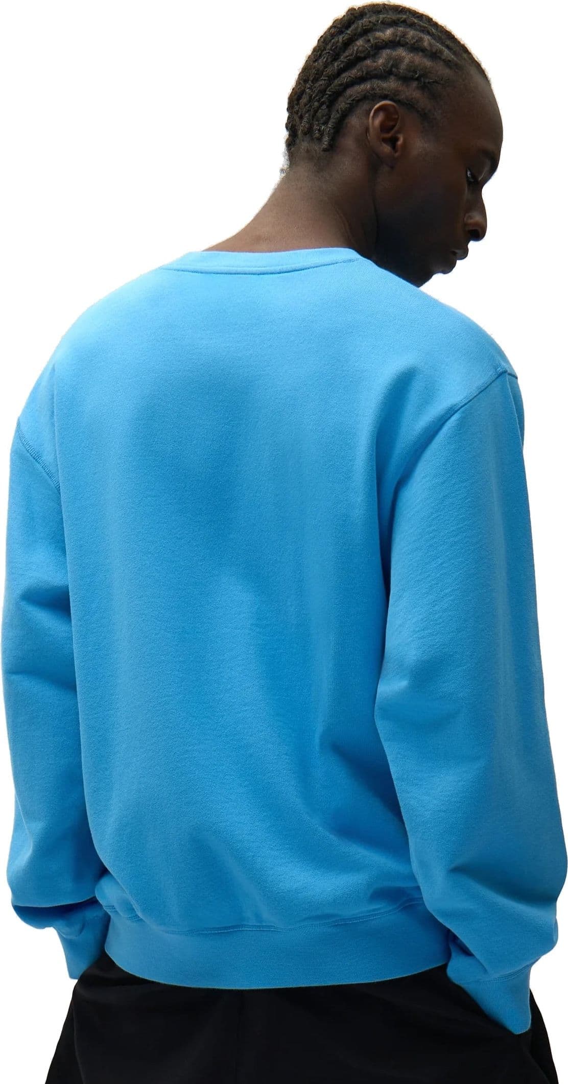 ARTE Felpa Leggera Girocollo Uomo Heart Logo Crewneck Blue - 2