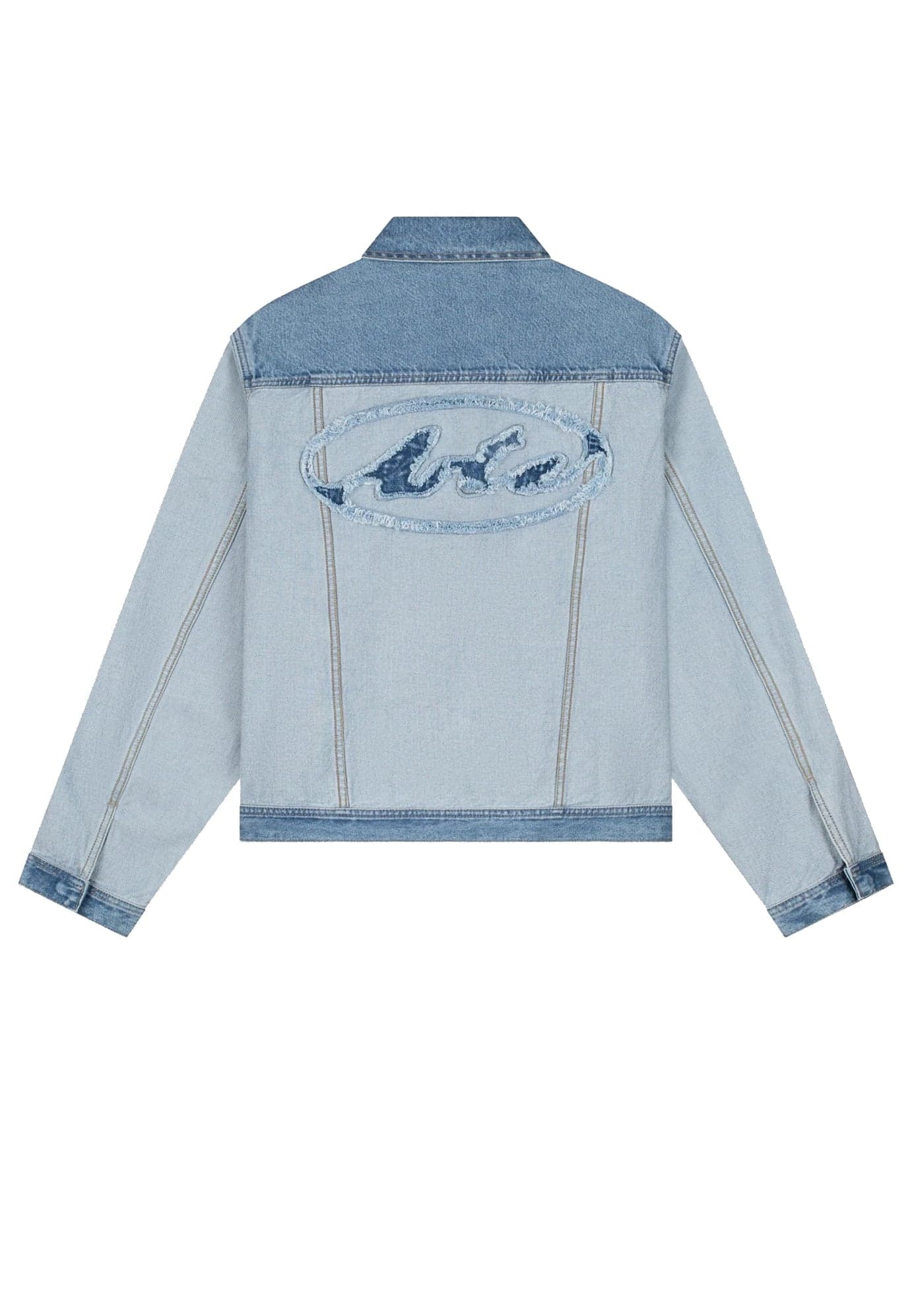 ARTE Giubbotto Jeans Uomo Denim Inside/out Jacket Denim Bleach - 4