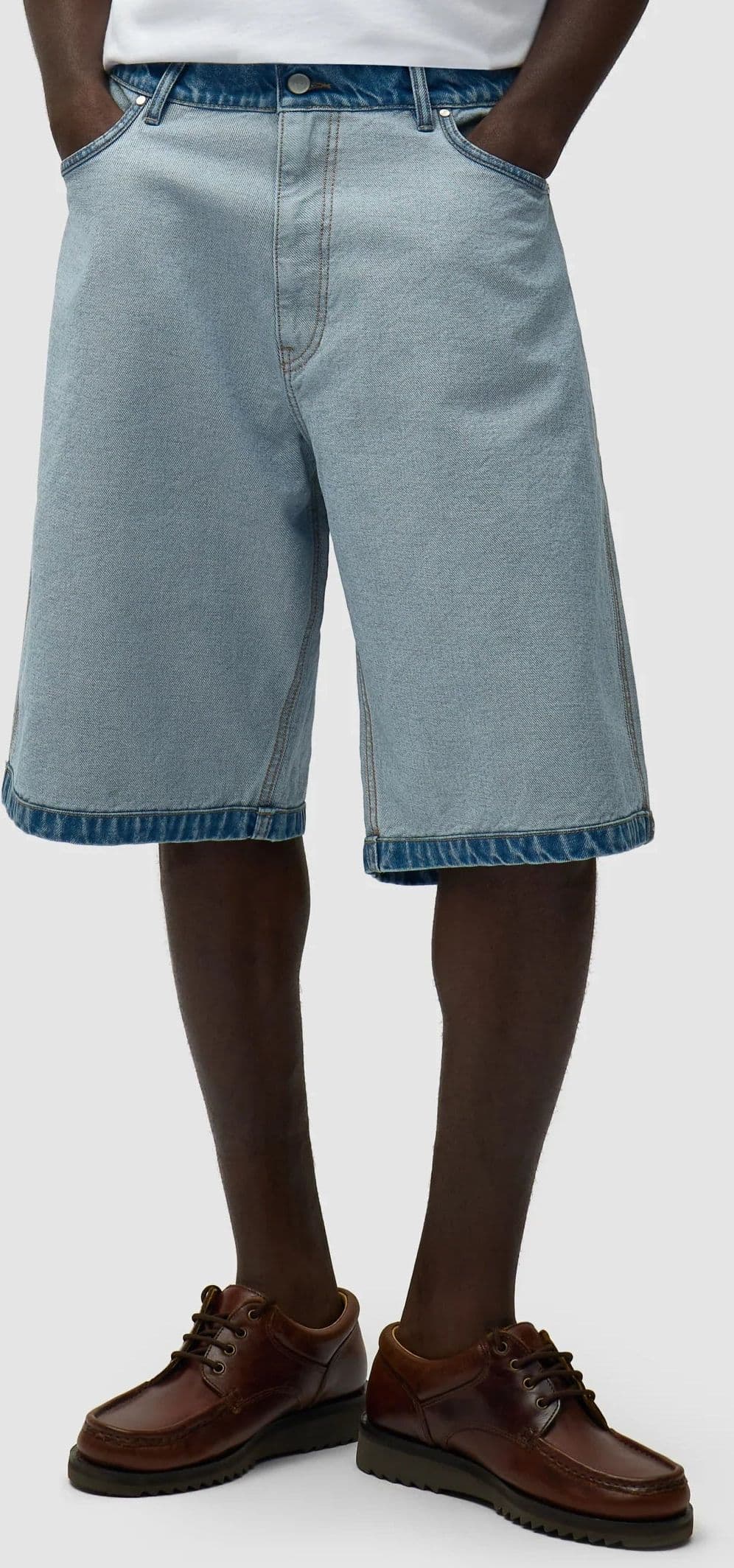 ARTE Jeans Uomo Denim Inside/out Shorts Denim Bleach - 2