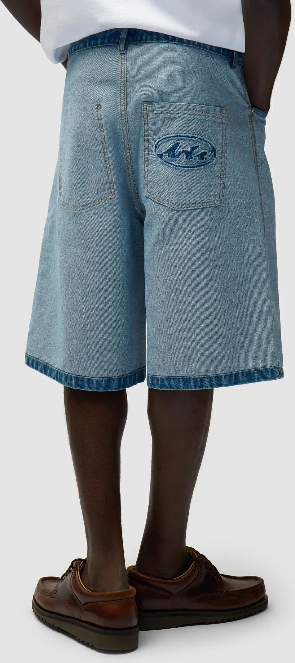 ARTE Jeans Uomo Denim Inside/out Shorts Denim Bleach - 4