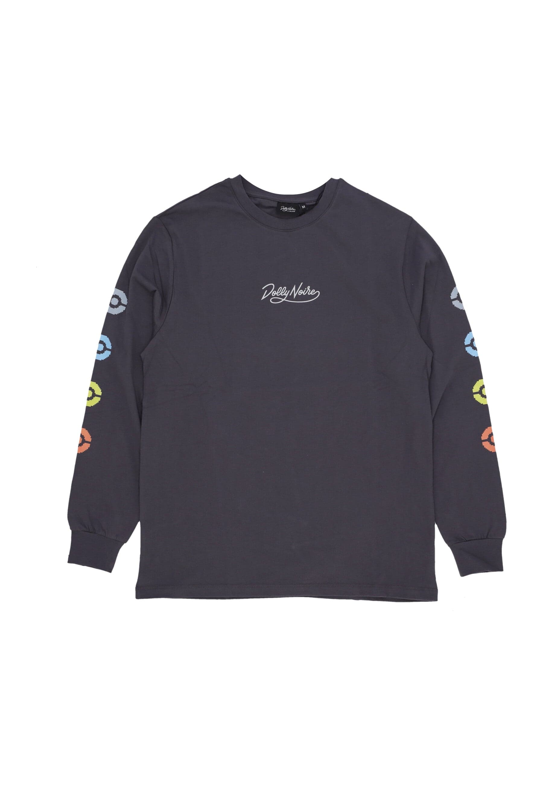 DOLLY NOIRE Maglietta Manica Lunga Uomo Eevee Evolution L/s Tee Antracite - 3