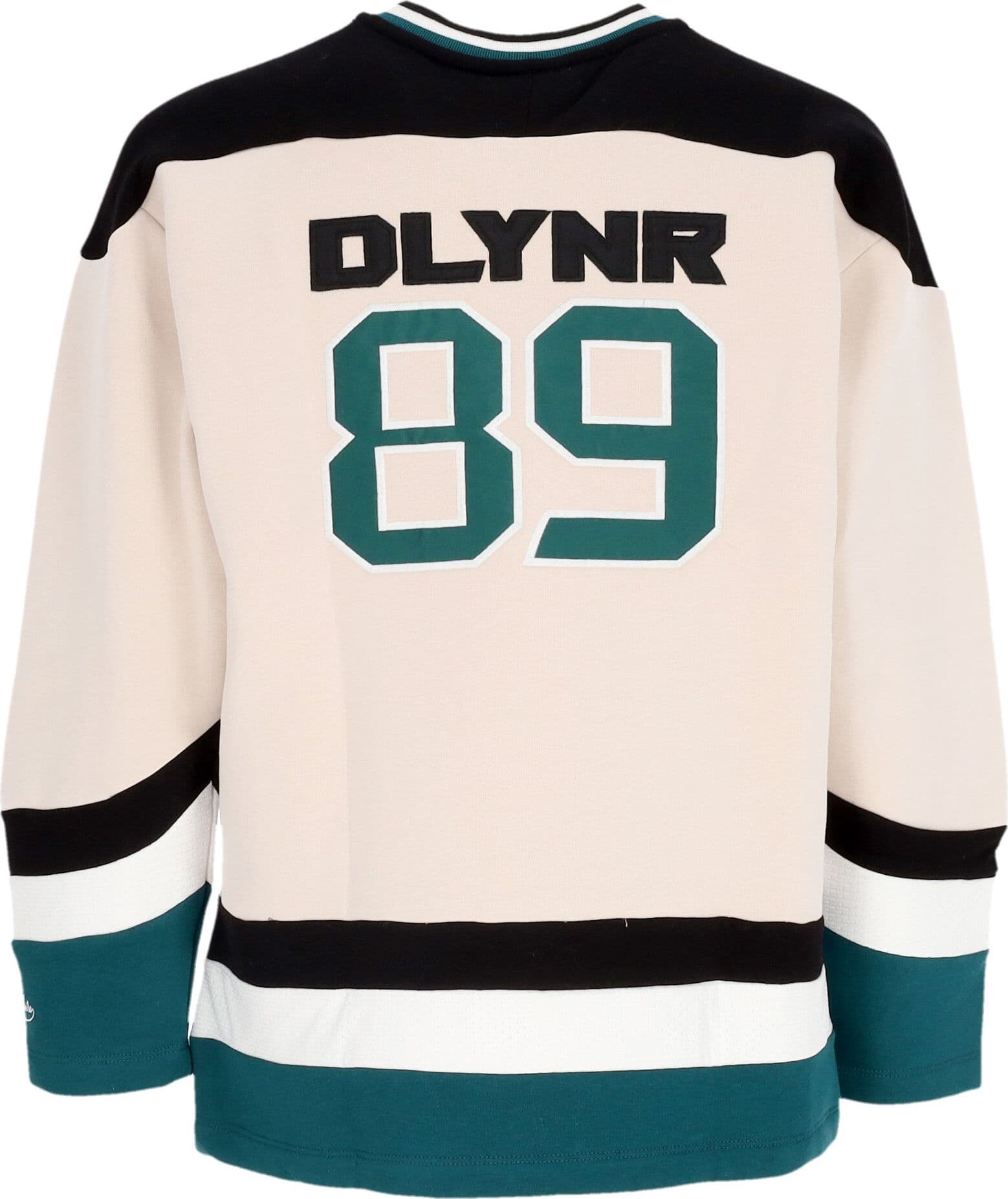 DOLLY NOIRE Felpa Tipo Hockey Uomo Goat Hockey Crewneck Beige - 2