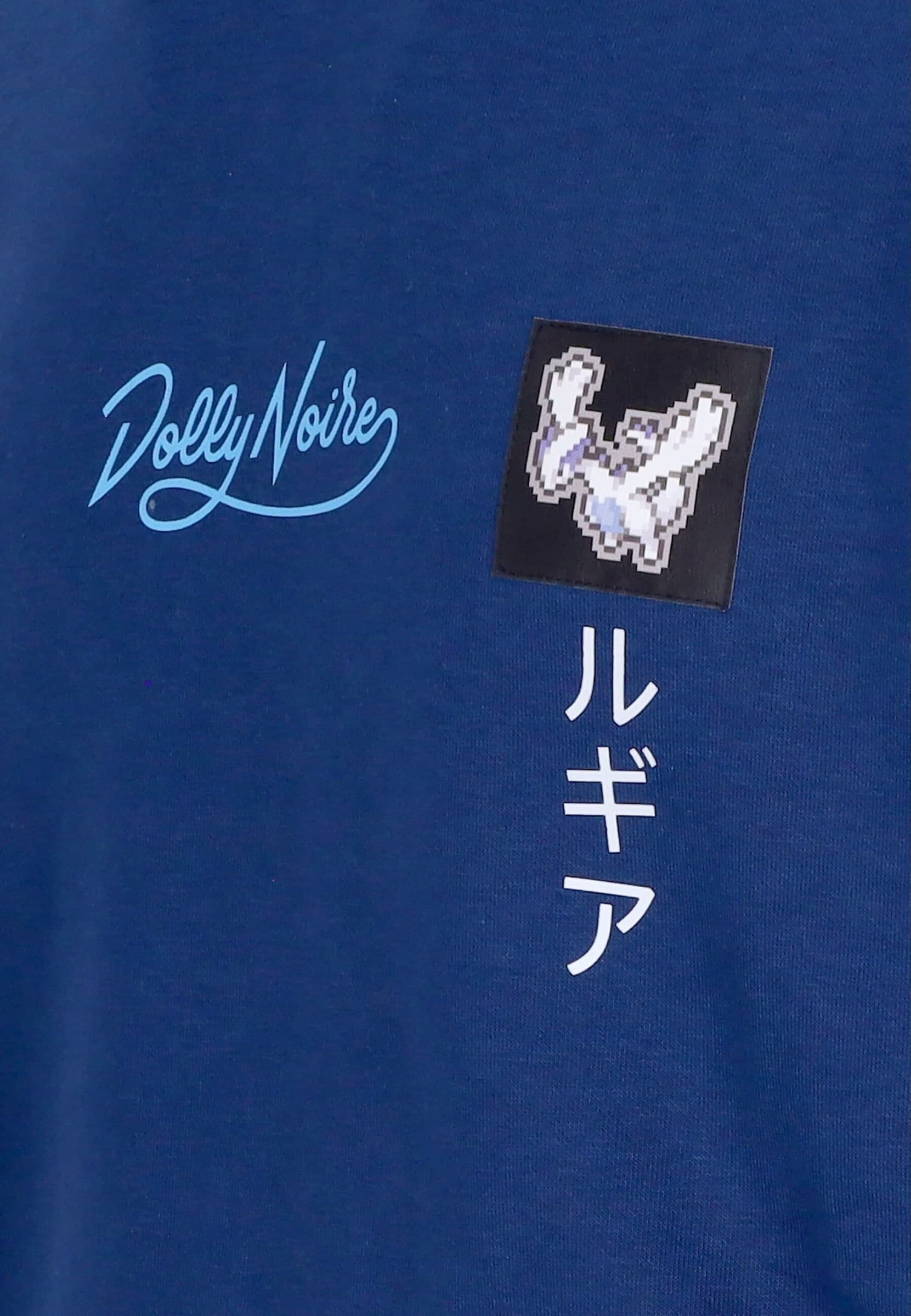 DOLLY NOIRE Felpa Cappuccio Uomo Lugia Hoodie Blue - 3