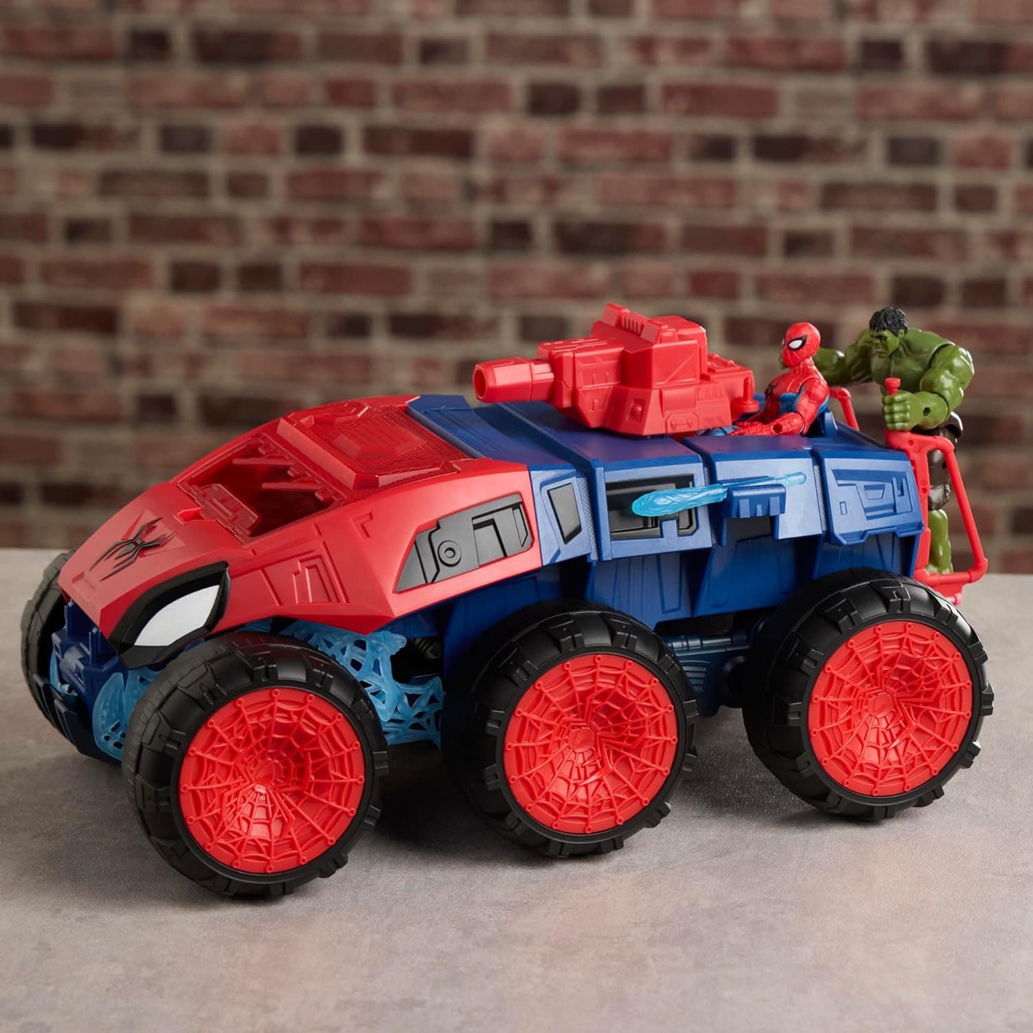 Hasbro - Marvel Spider-Man Carro Armato mordace 2 in 1 - 6