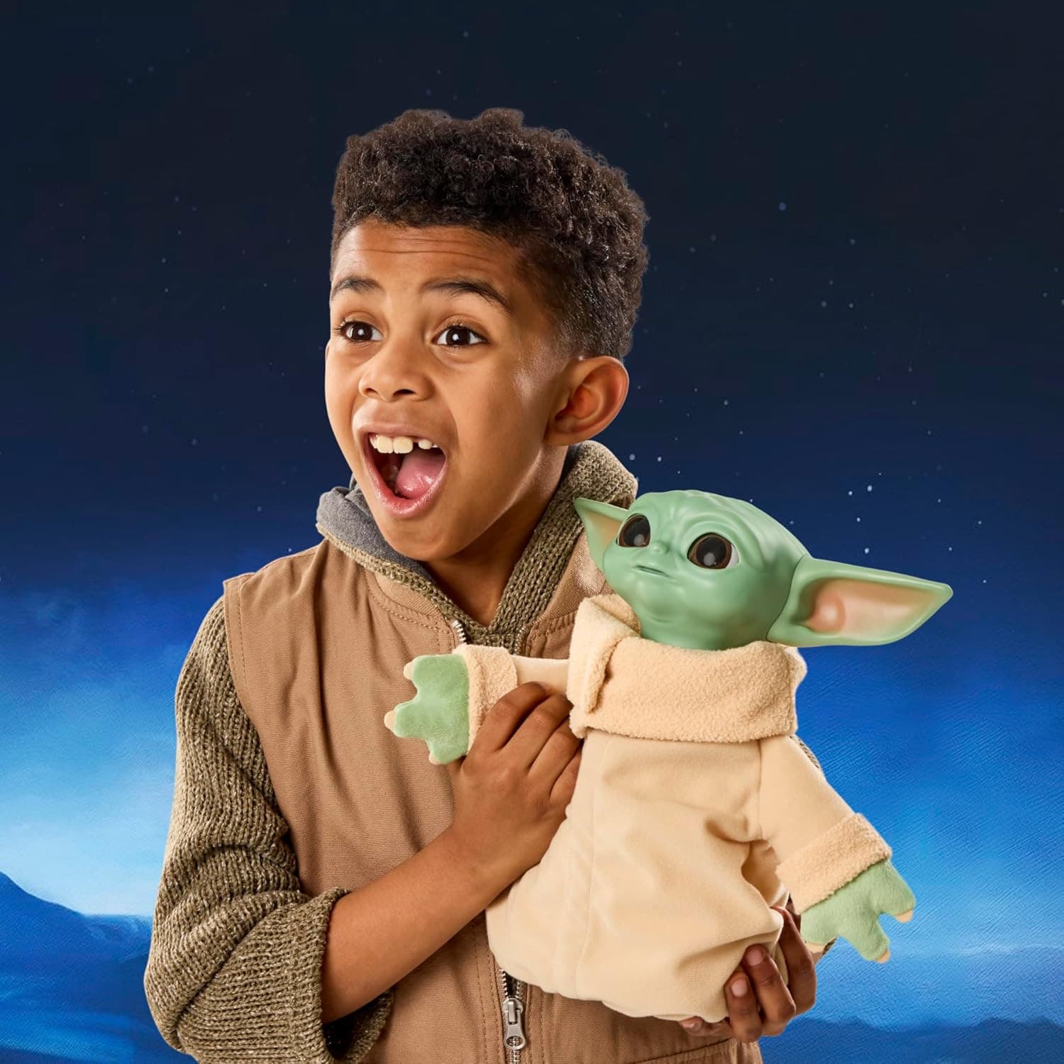 Hasbro - Star Wars Grogu Coccolavventura 25 cm - 4