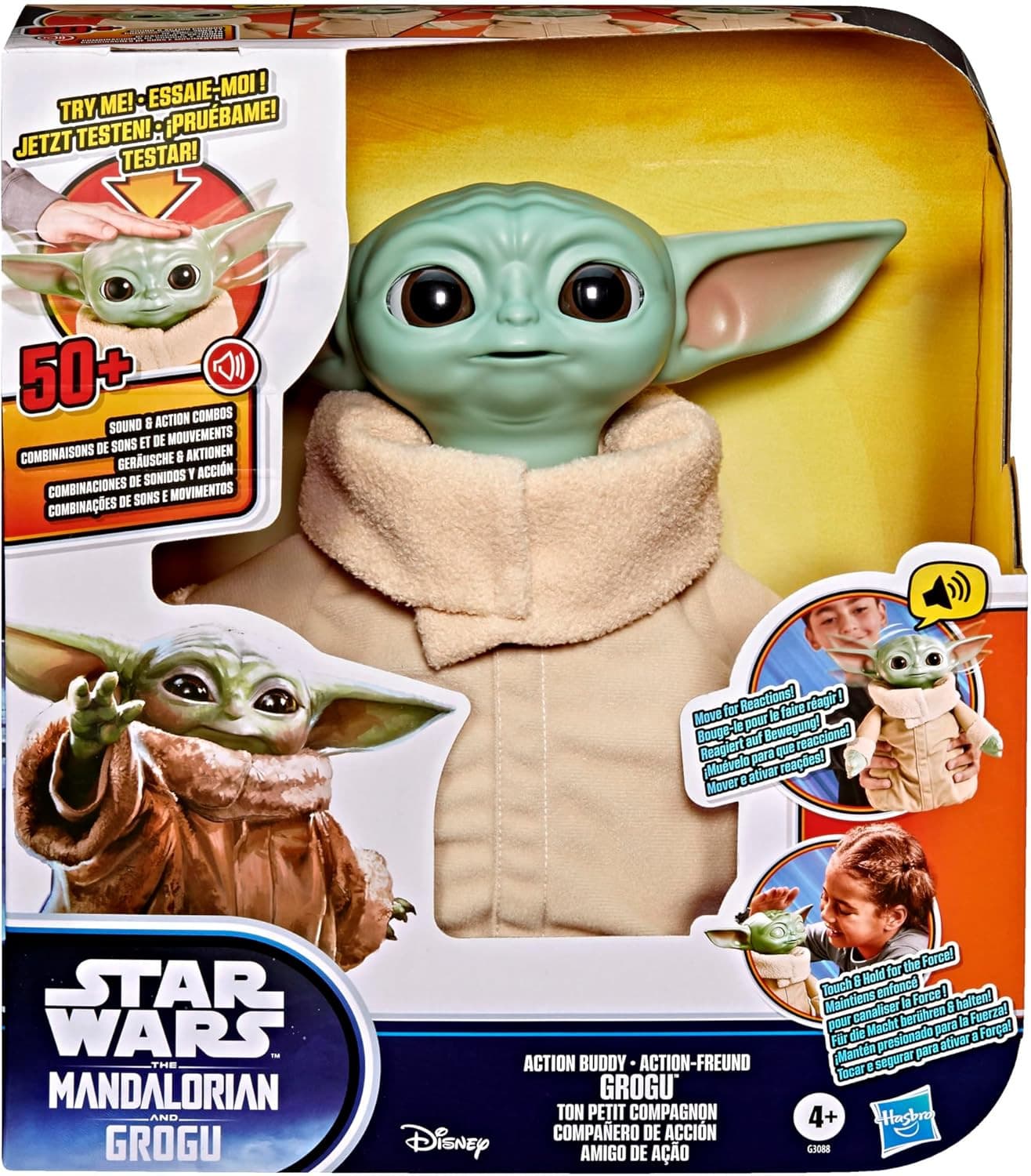 Hasbro - Star Wars Grogu Coccolavventura 25 cm - 5