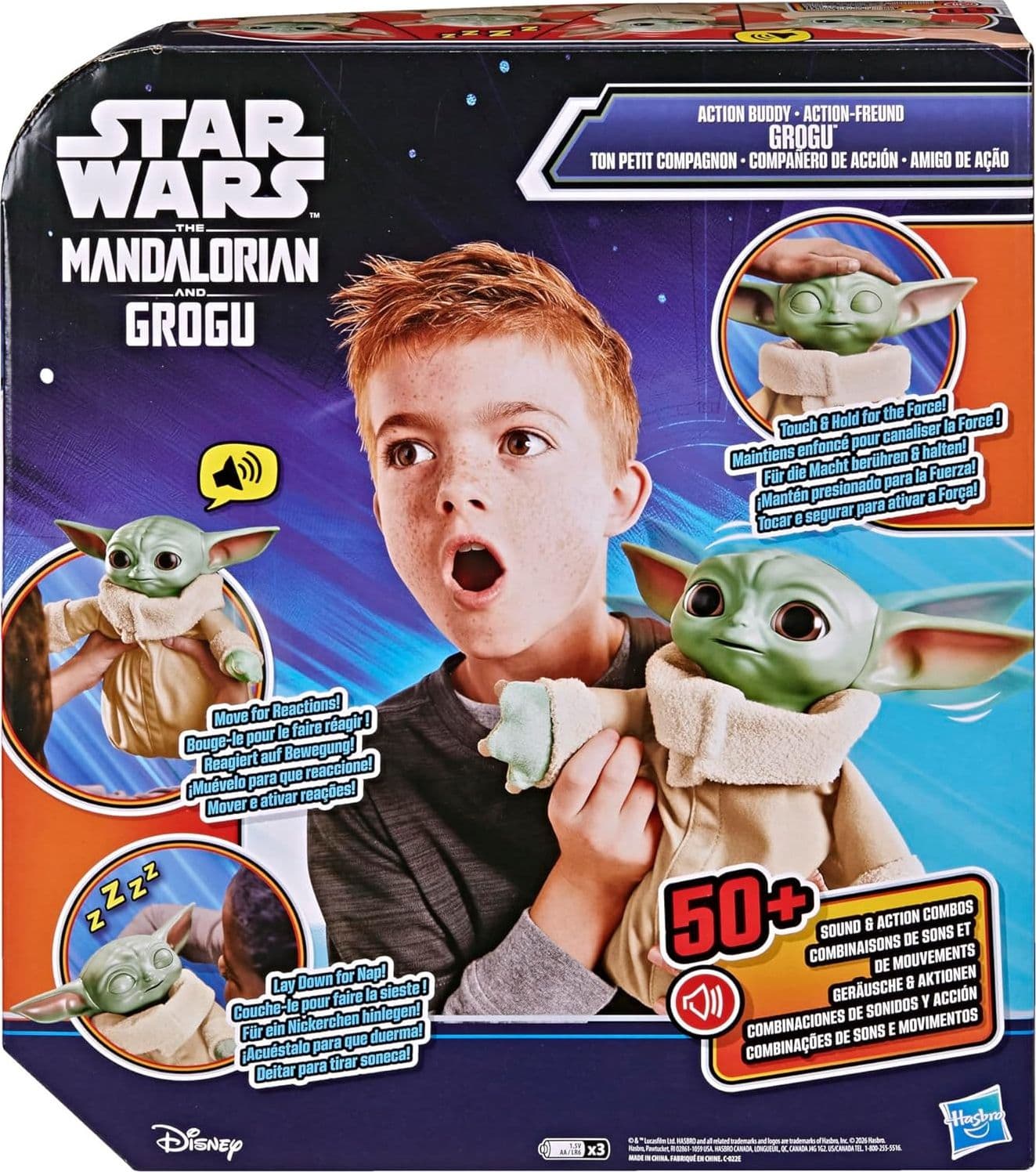 Hasbro - Star Wars Grogu Coccolavventura 25 cm - 6