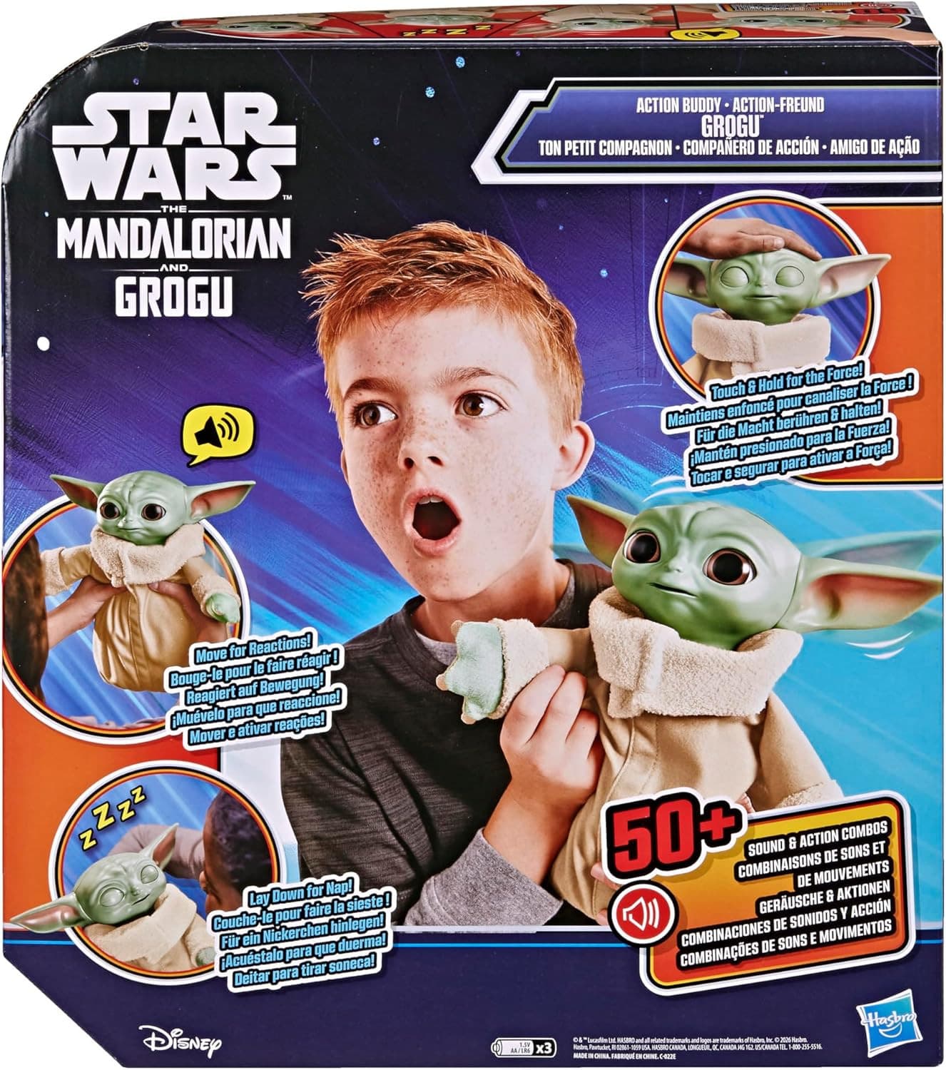 Hasbro - Star Wars Grogu Coccolavventura 25 cm - 6