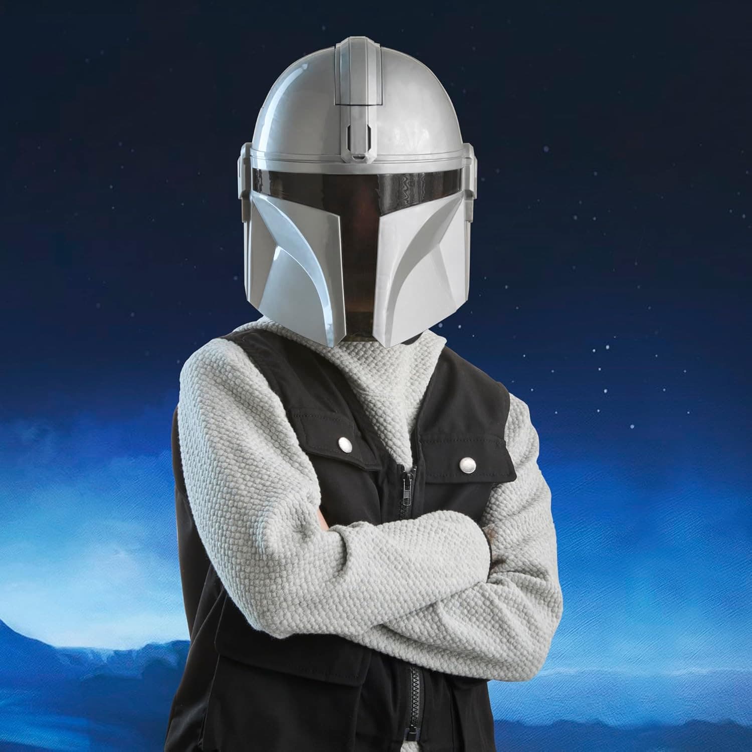 Hasbro - Star Wars Maschera Elettronica del Mandaloriano - 2